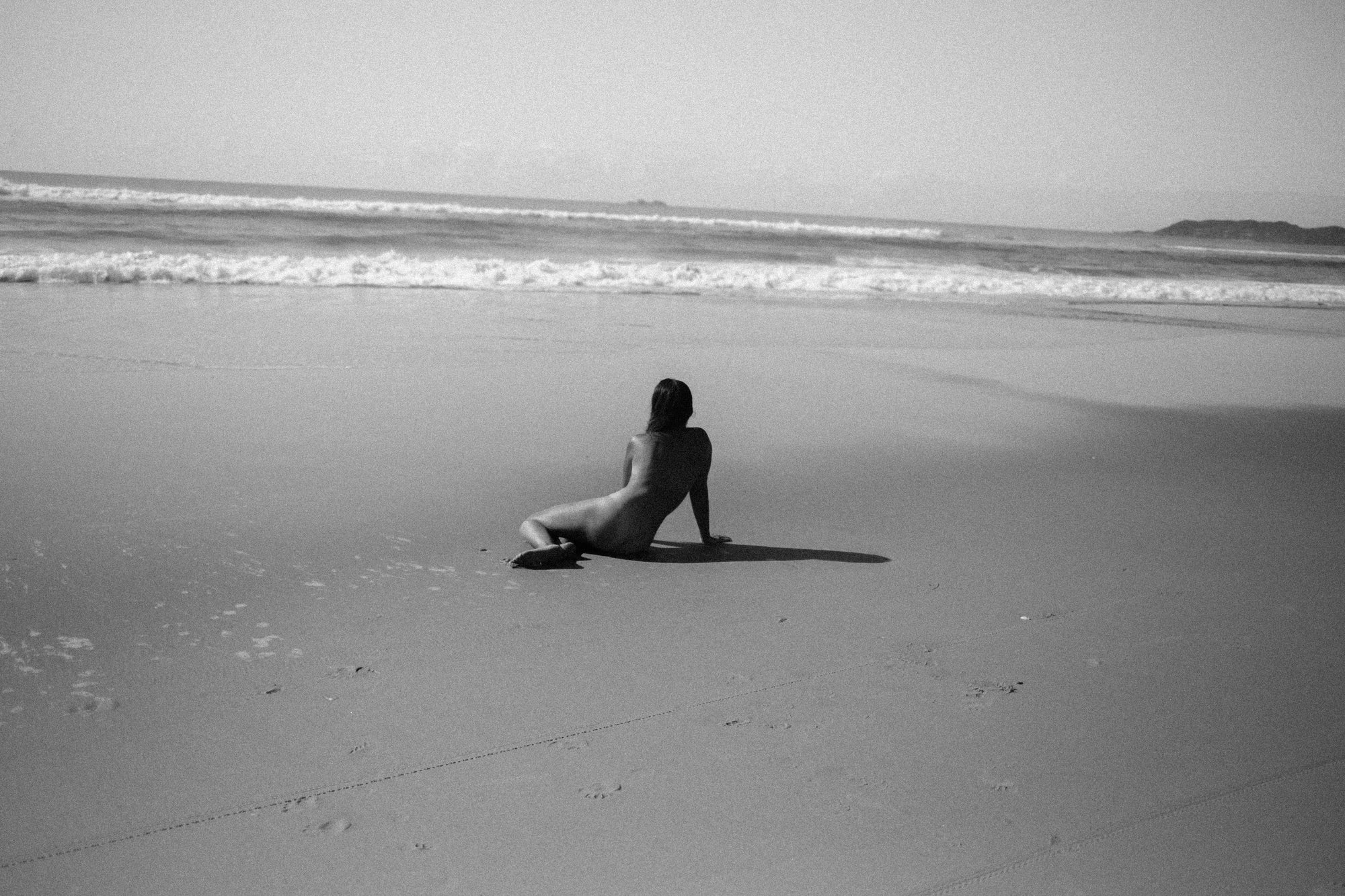 Bare in the open air