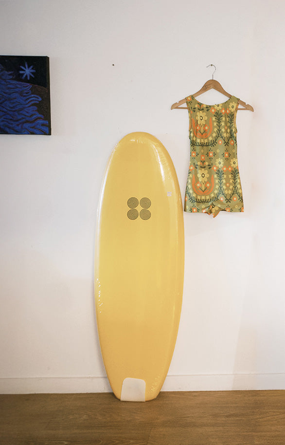 88 Surfboard | Soft Top Surfboard Yellow - 88 Surfboards