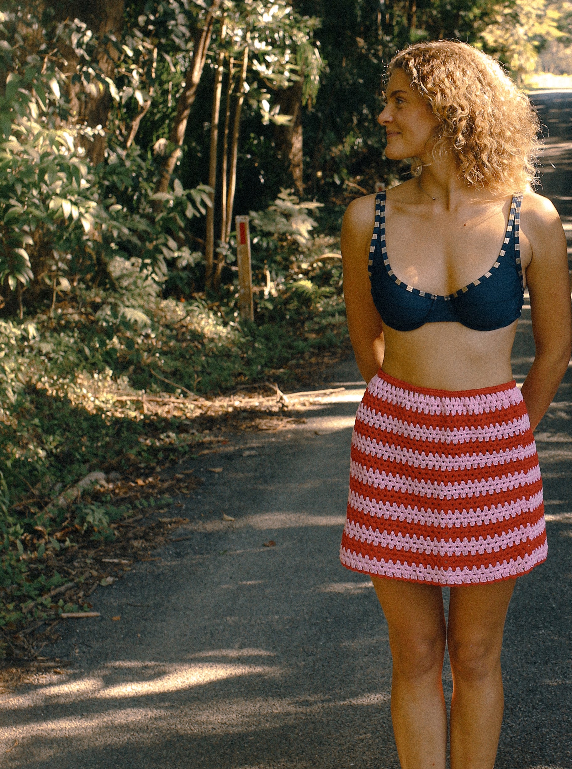 Crochet Mini Skirt - Atmosea