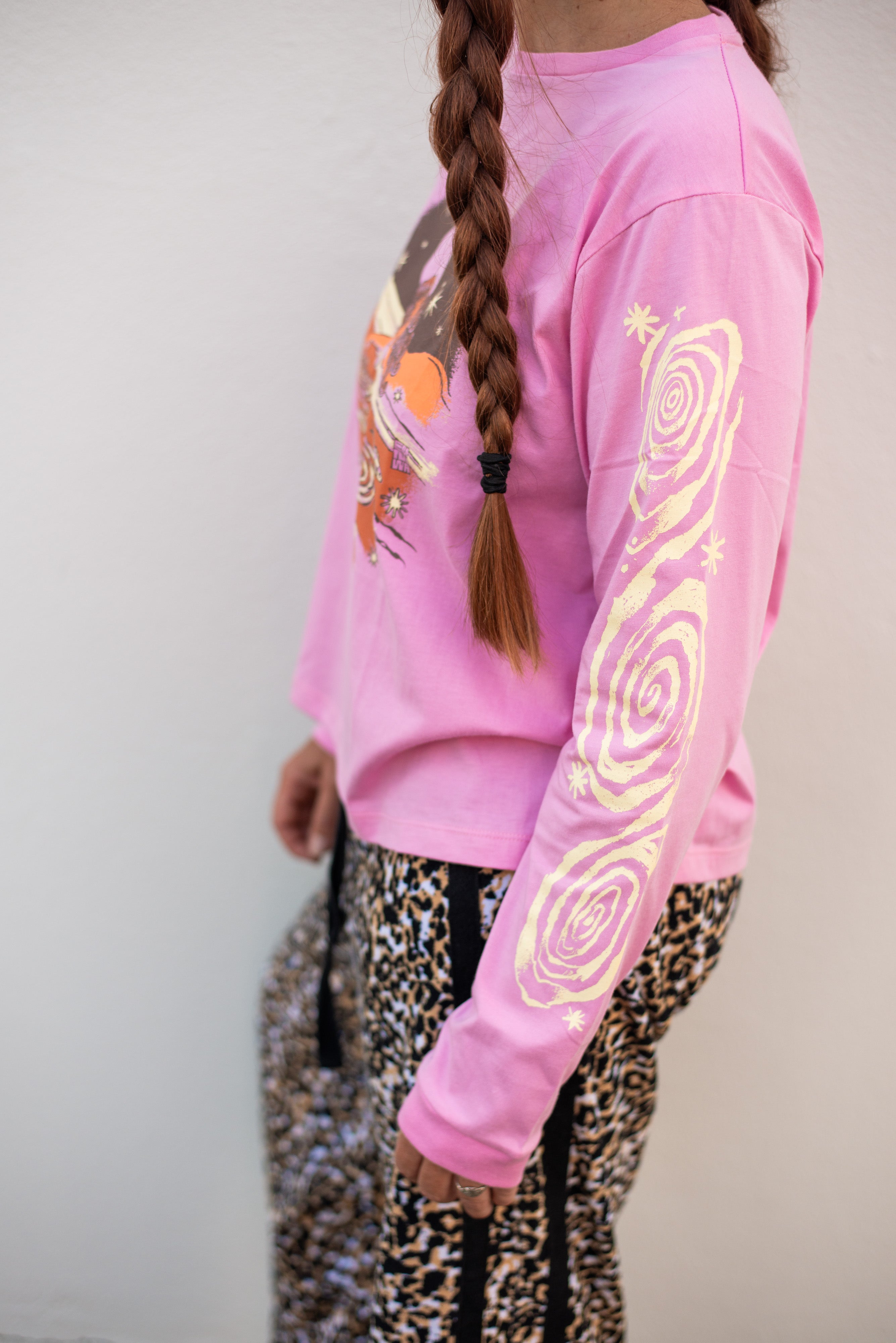 Dream Girl Artist Long Sleeve Tee by Em Niwa - Atmosea