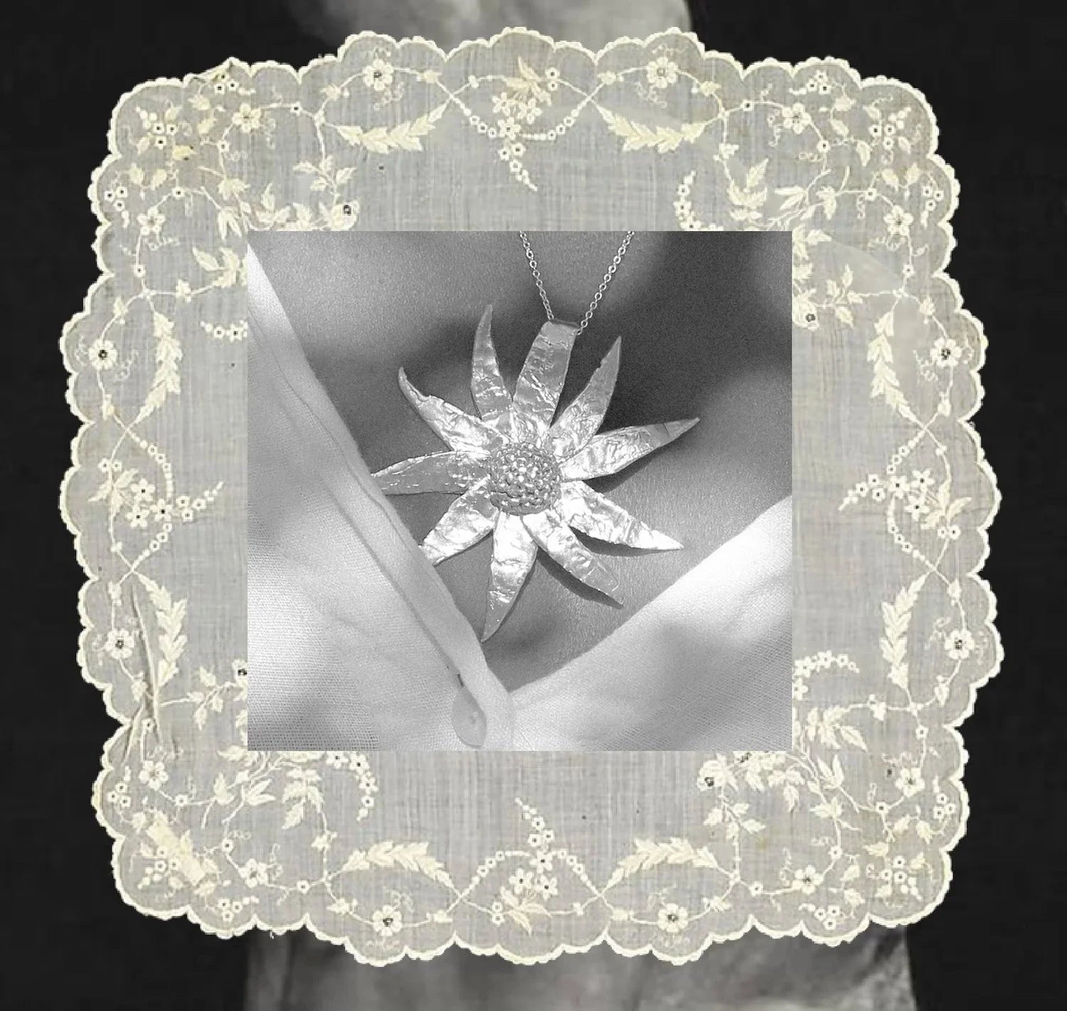 Flannel Flower #2 Pendant - Filippa Edghill - Filippa Edghill