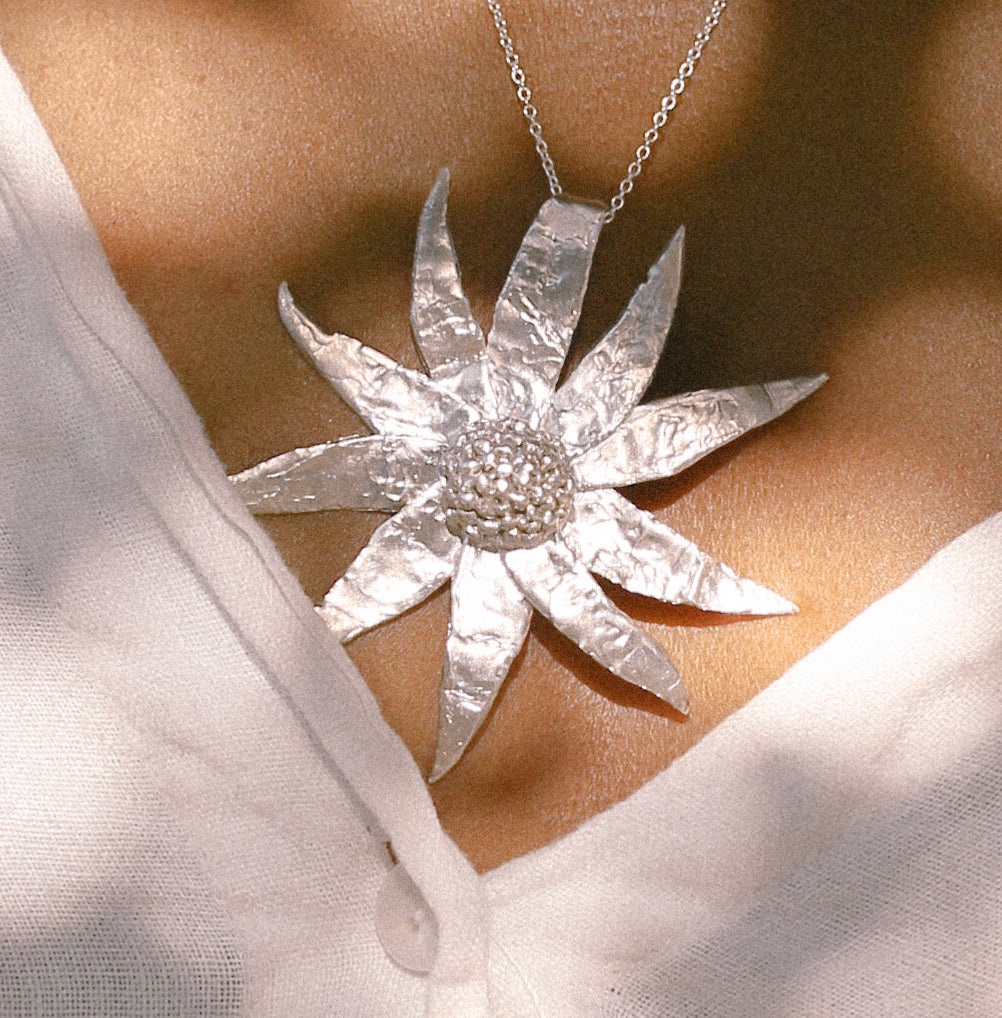 Flannel Flower #2 Pendant - Filippa Edghill - Filippa Edghill