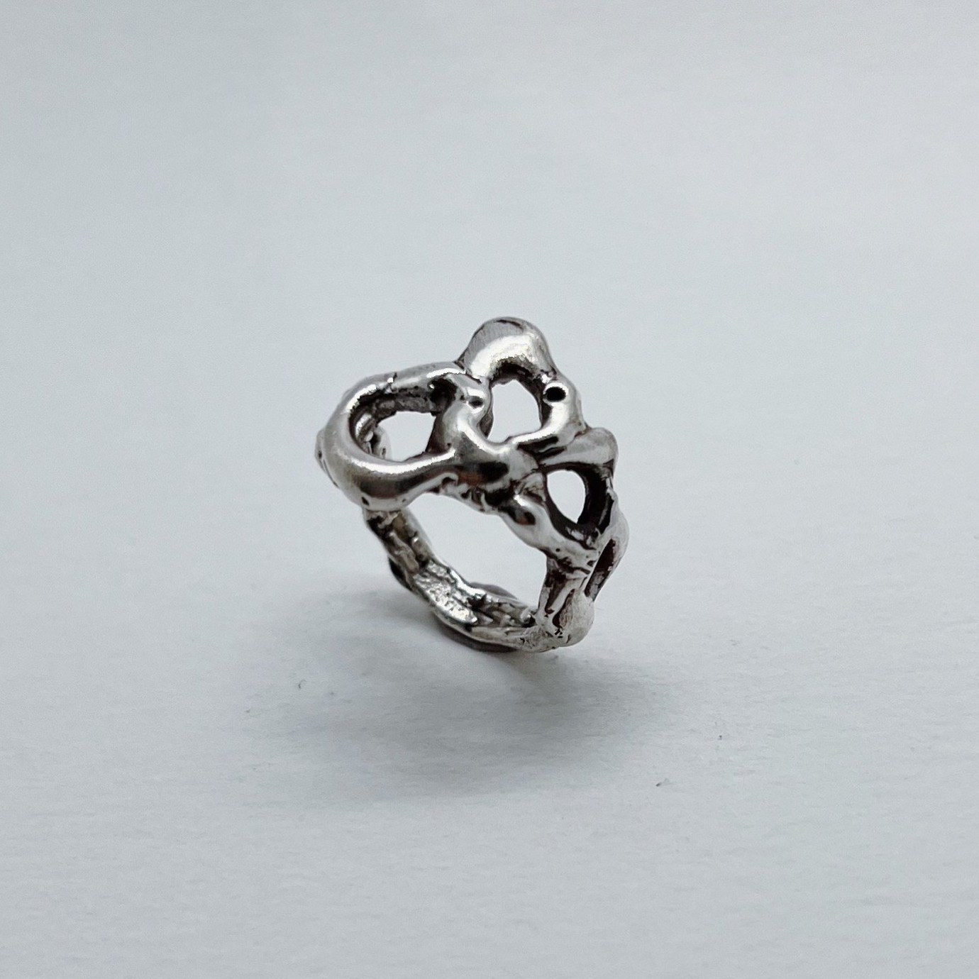 FOAM - Silver Ring by Em Niwa - Em Niwa