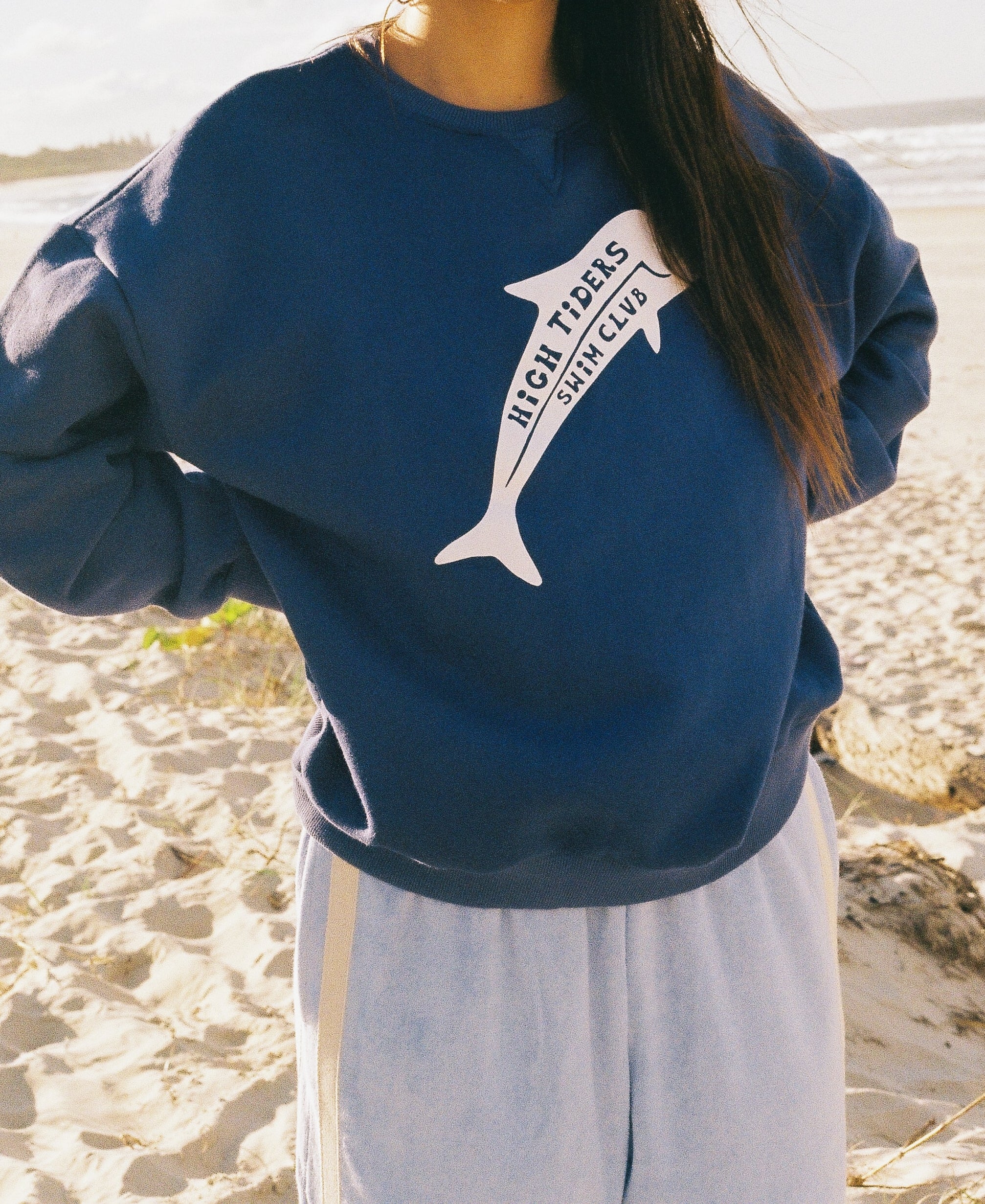 High Tiders Sweater Navy - Atmosea