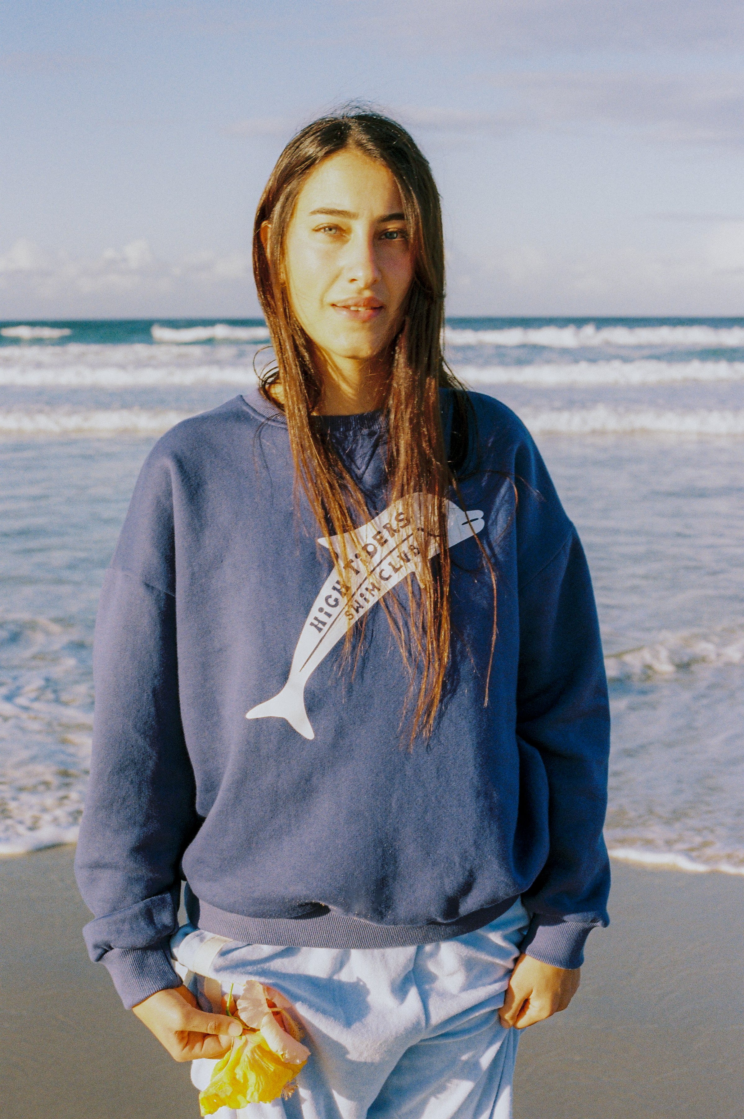 High Tiders Sweater Navy - Atmosea