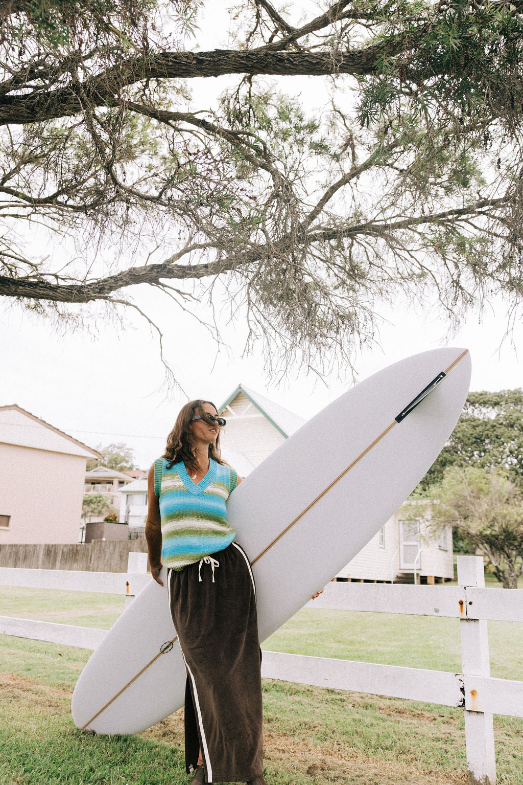 Knit Vest Ocean - Atmosea