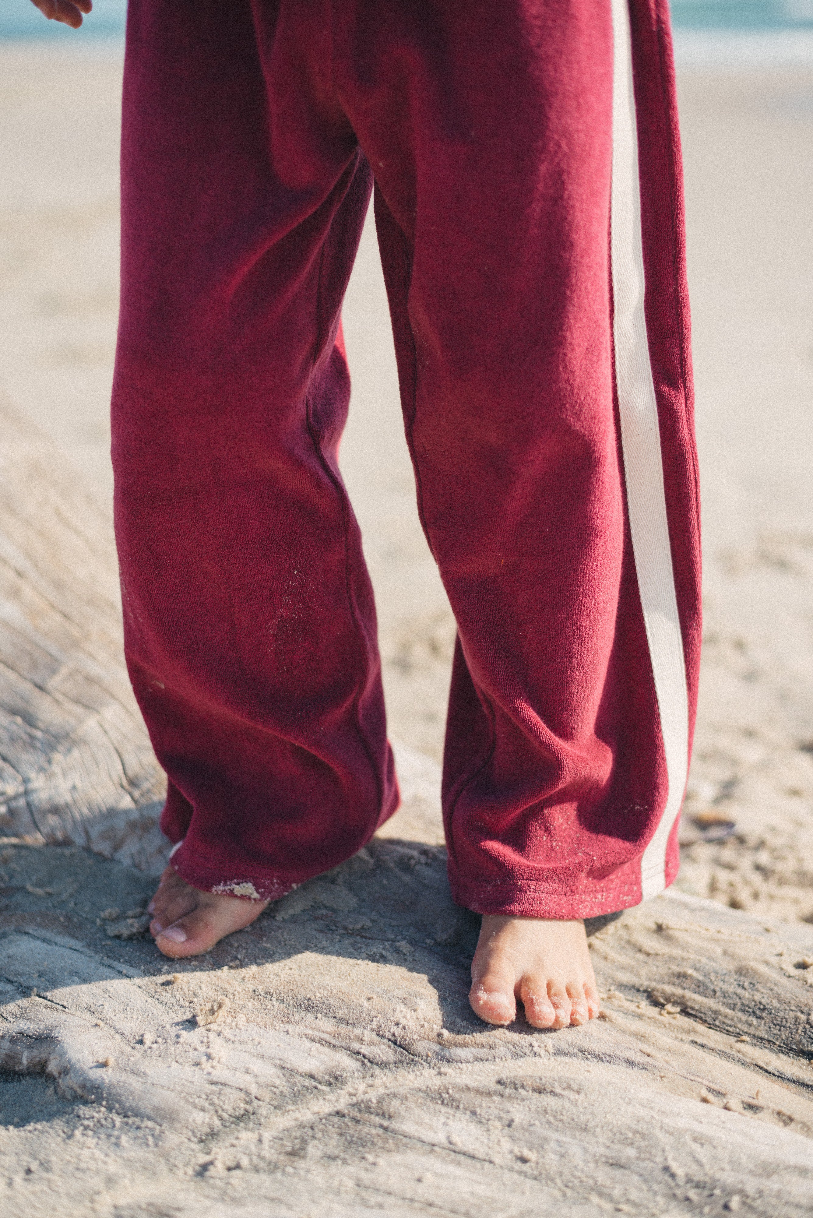 Mini Terry Pant Berry - Atmosea