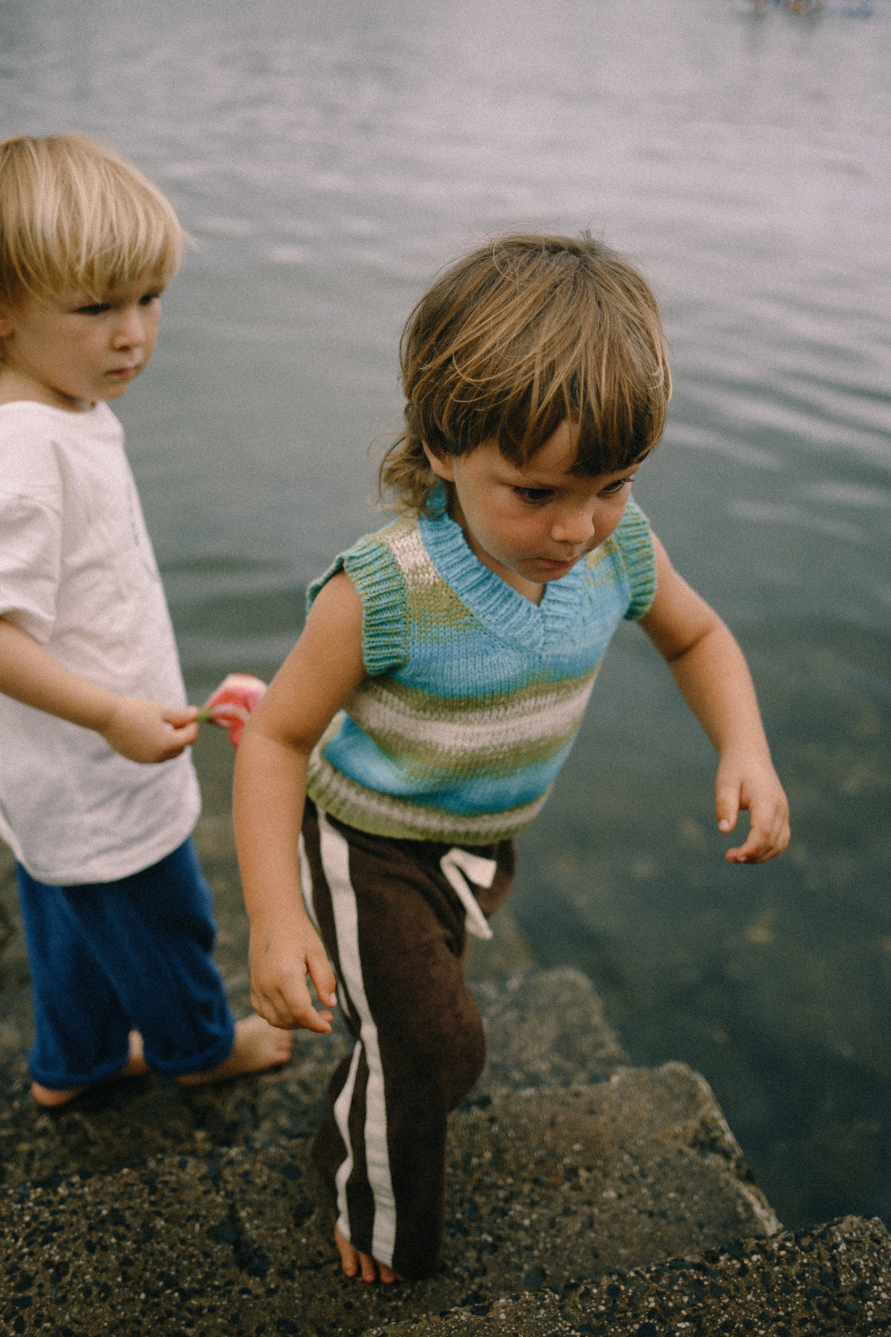 Mini Terry Pant Chocolate - Atmosea