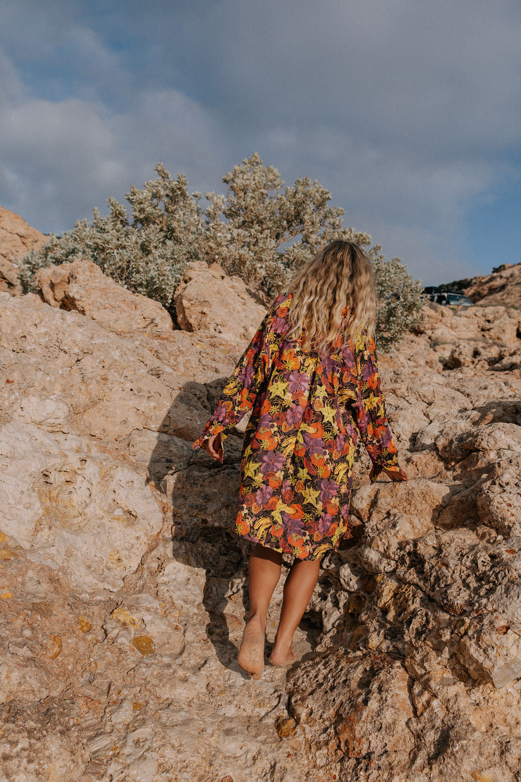 Oversized Shirt in Fruity - Atmosea