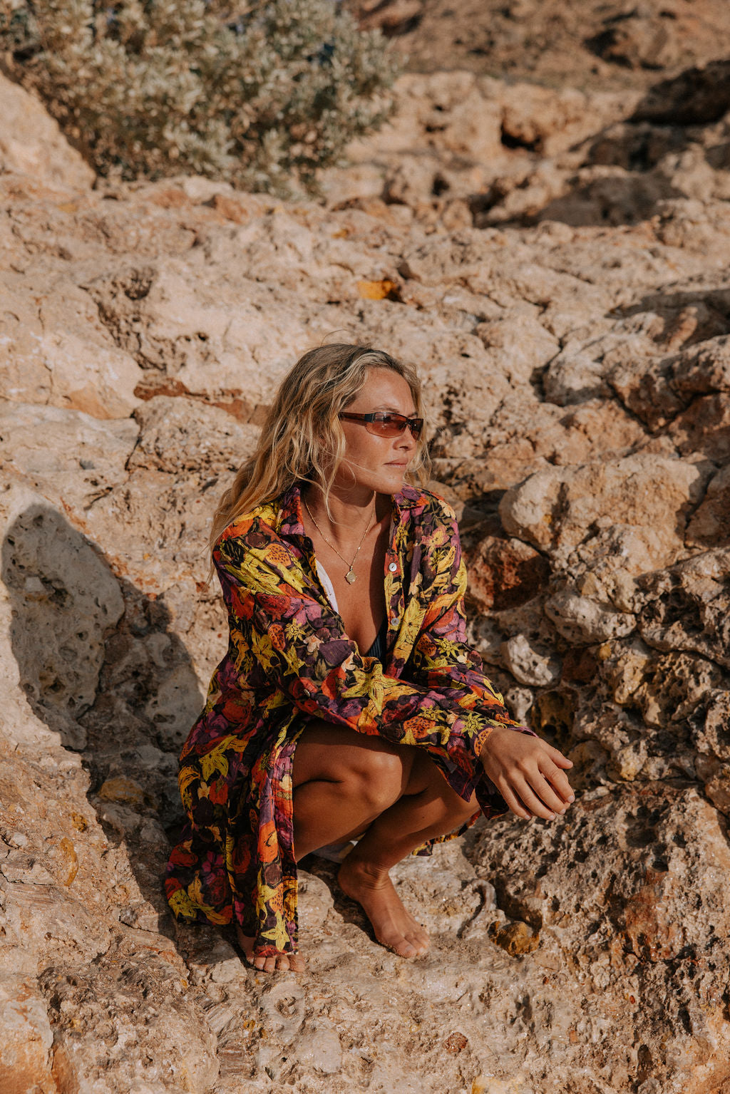 Oversized Shirt in Fruity - Atmosea