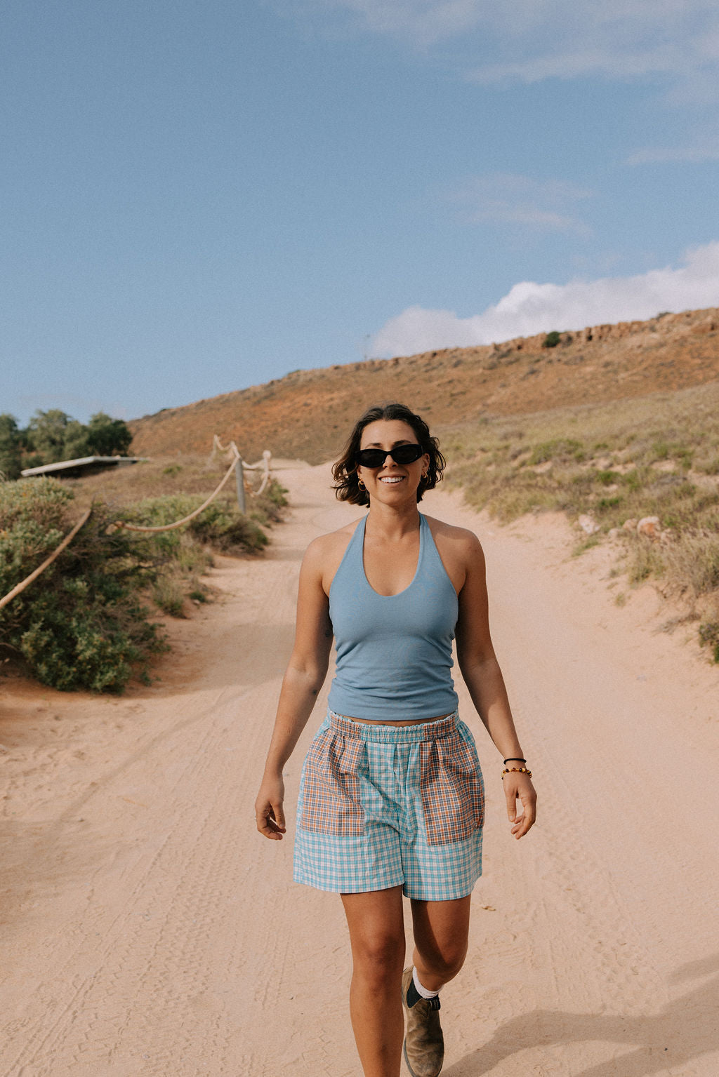 Play Shorts in Plaid - Atmosea