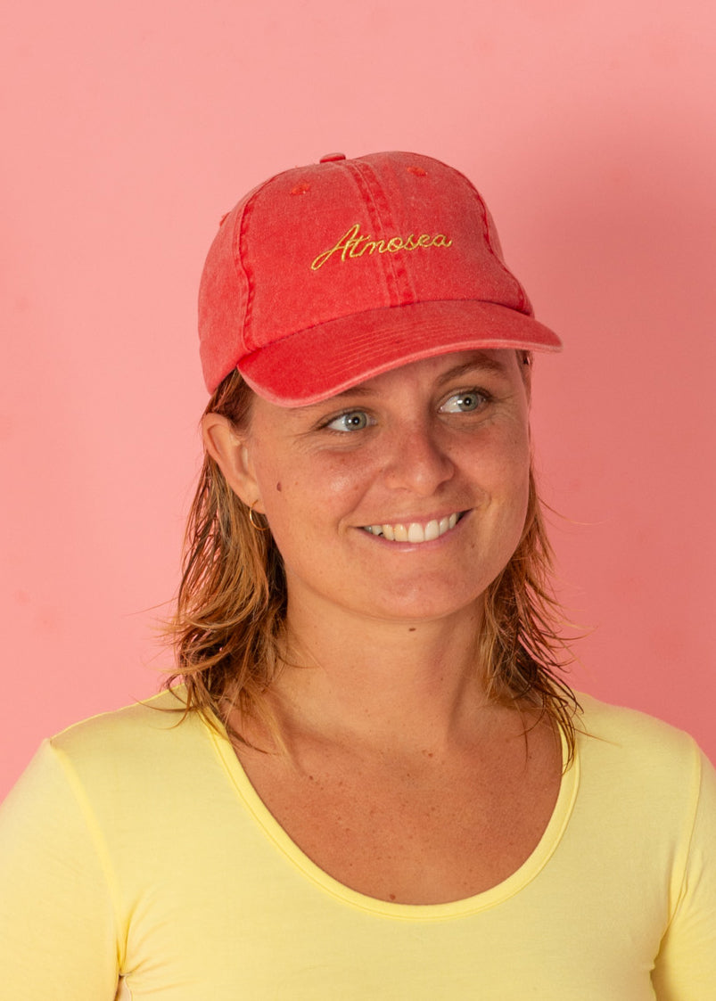 Team Rider Cap in Red - Atmosea