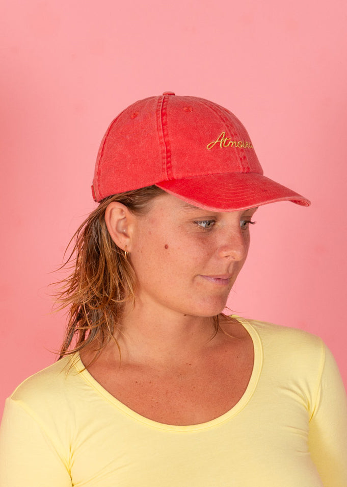 Team Rider Cap in Red - Atmosea