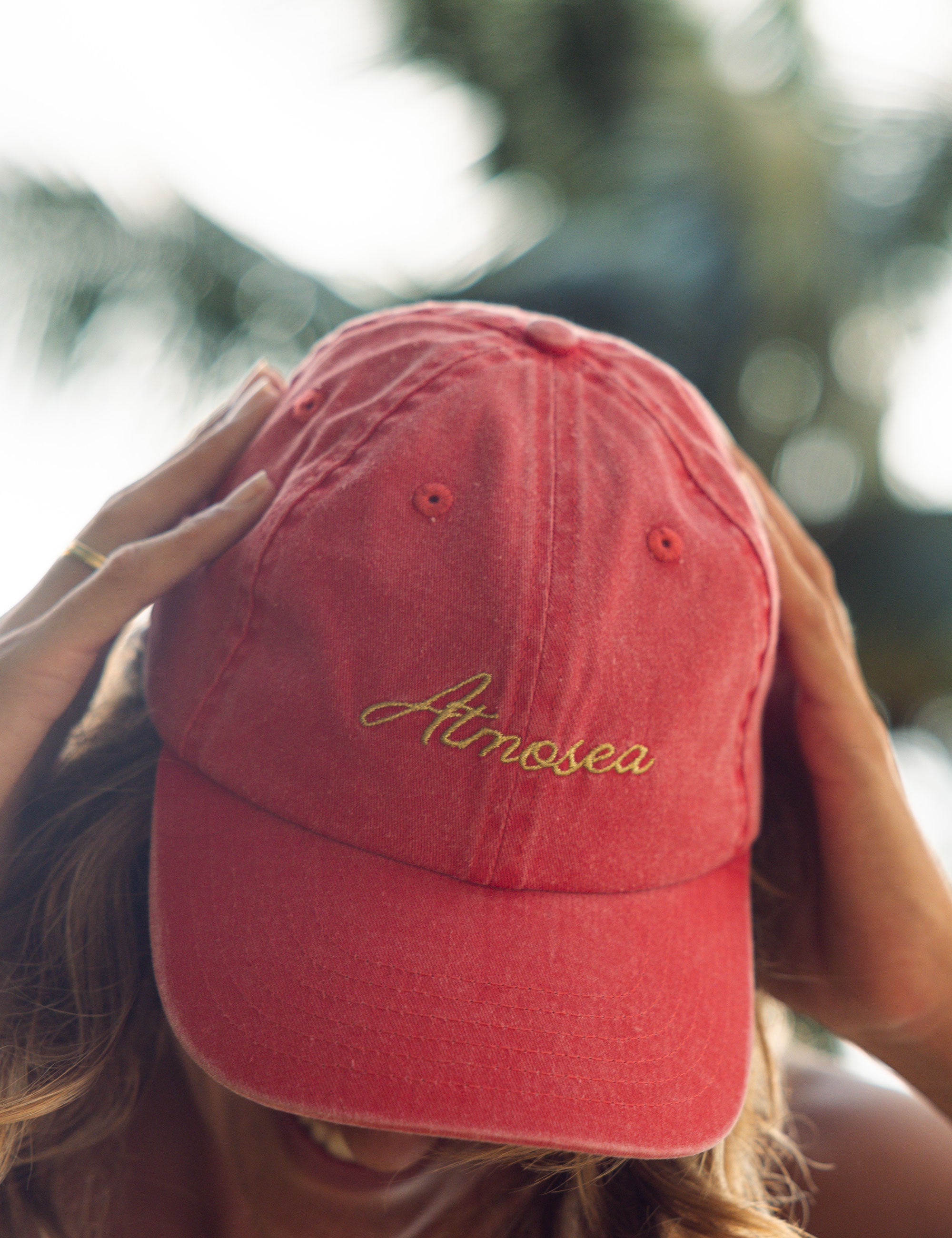 Team Rider Cap in Red - Atmosea
