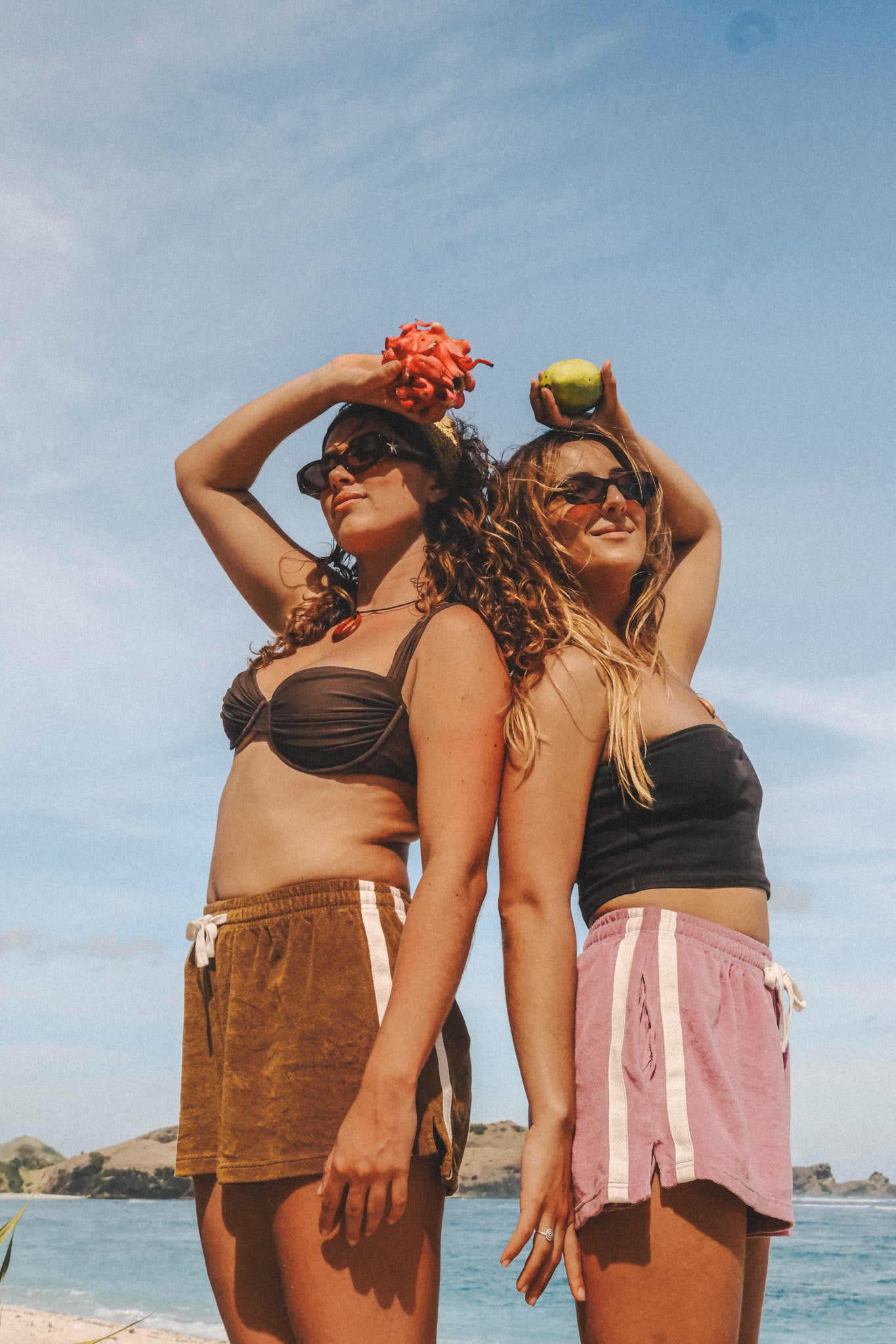 Terry Towelling Shorts Army Green - Atmosea