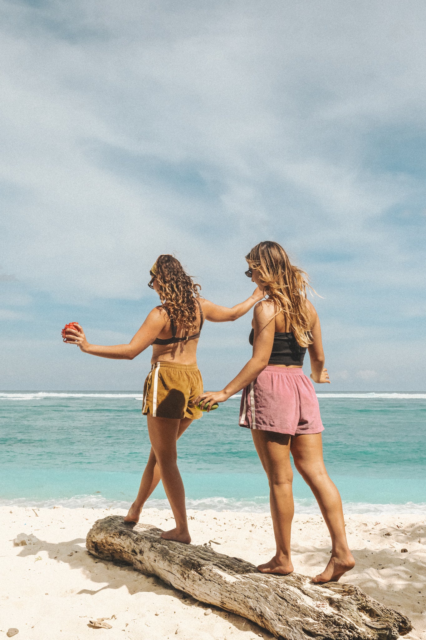 Terry Towelling Shorts Army Green - Atmosea