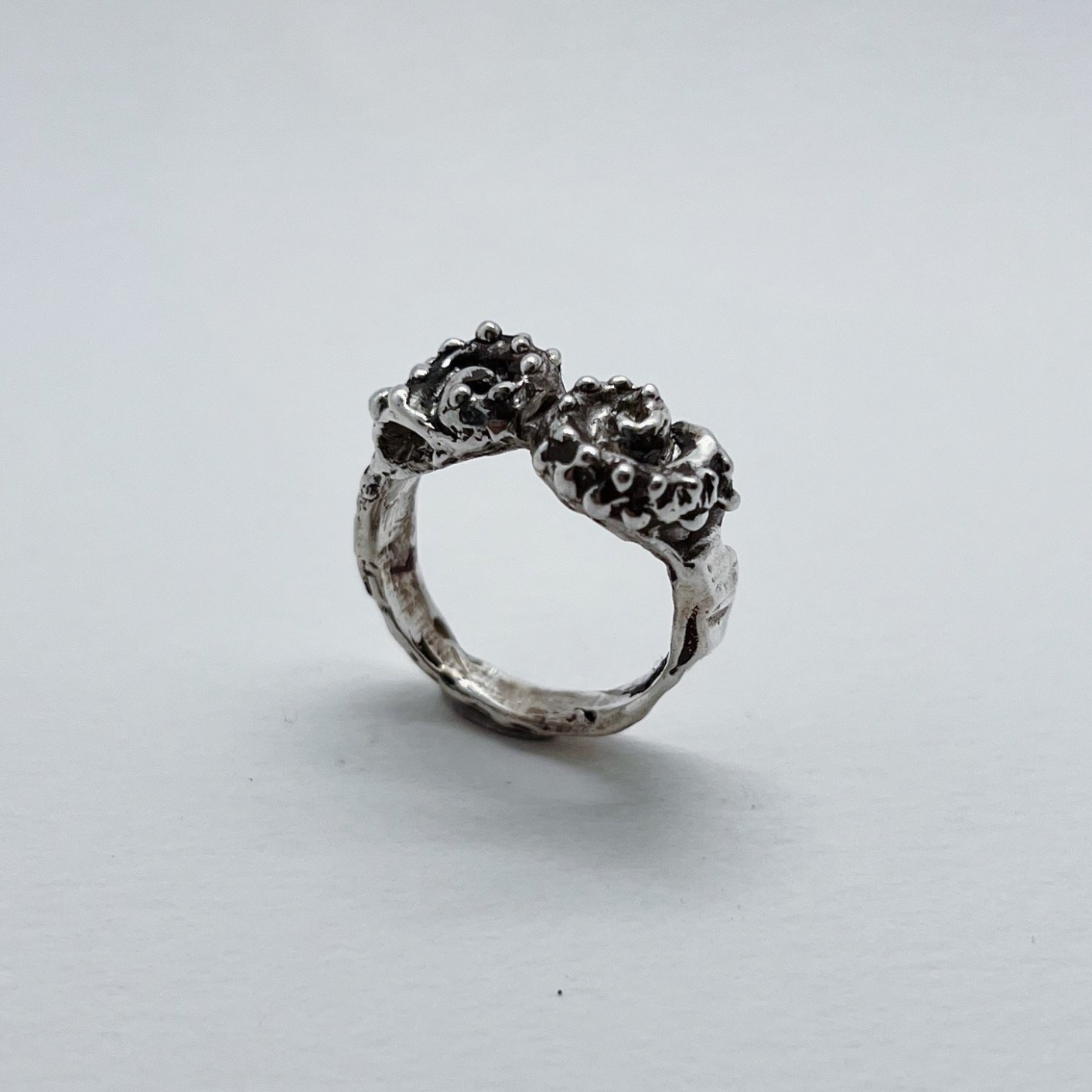 TWIN - Silver Ring by Em Niwa - Em Niwa