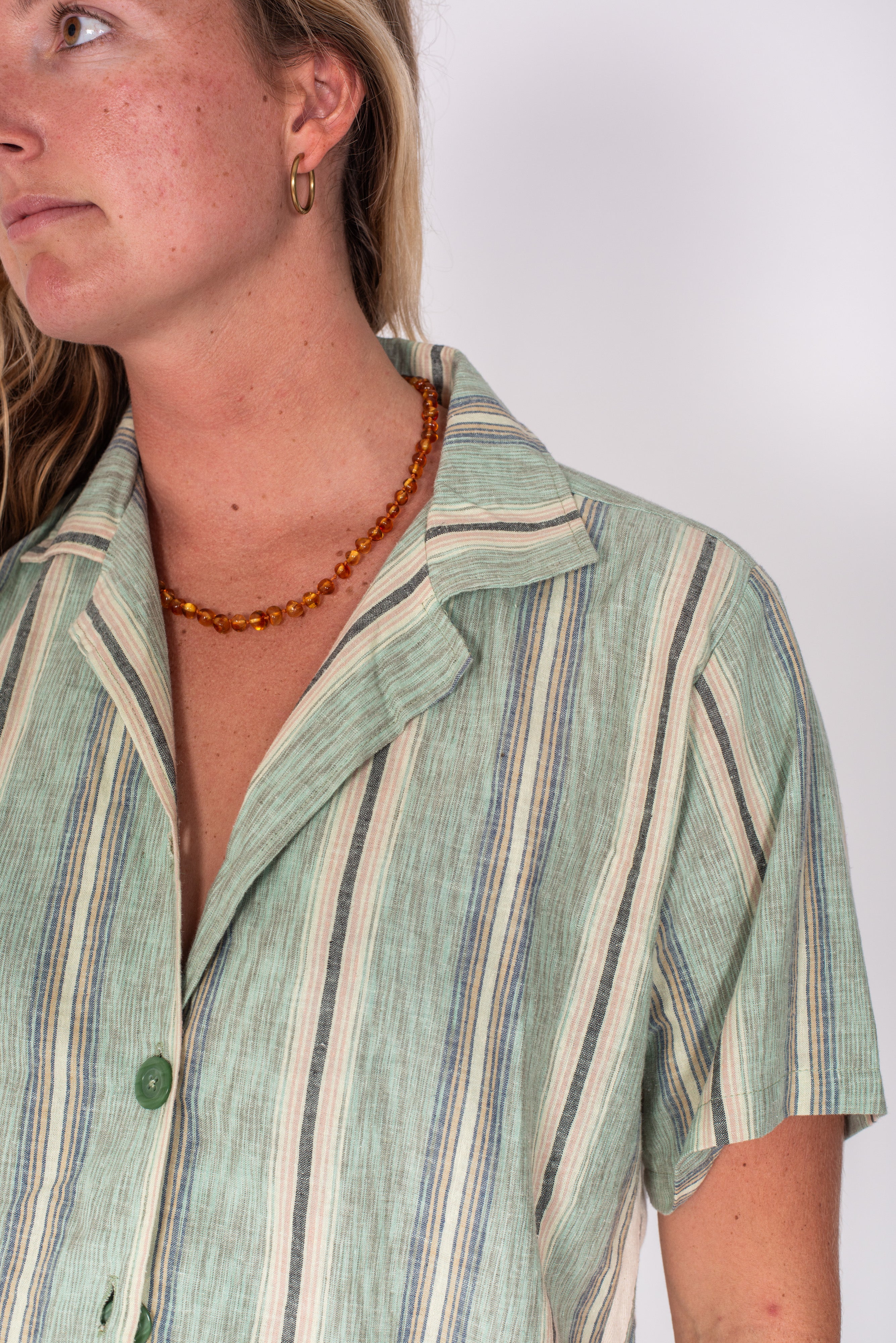 Unisex Shirt in Holiday Stripe - Atmosea