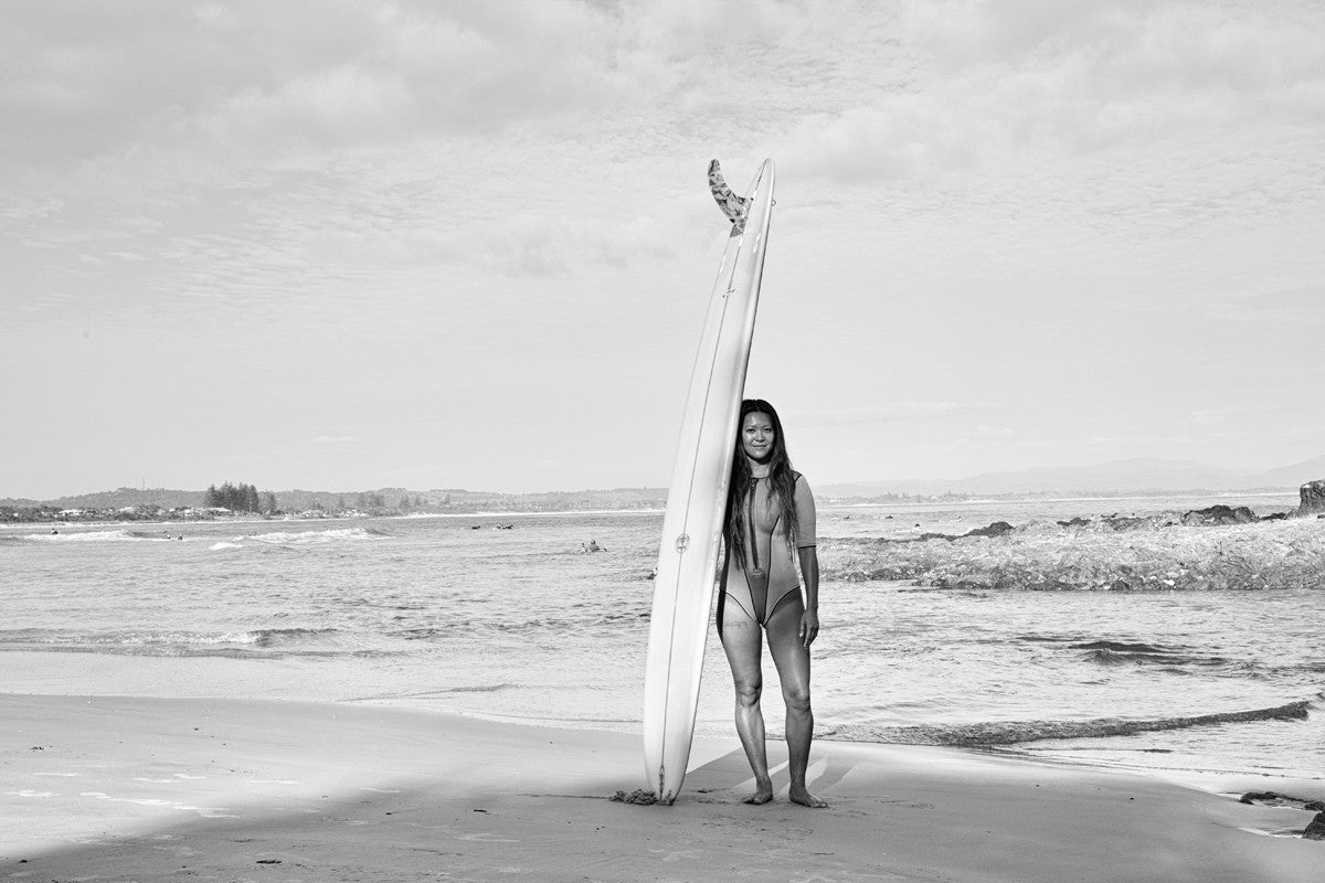 Lightwaves - a portrait series of Single Fin Women from Byron Bay