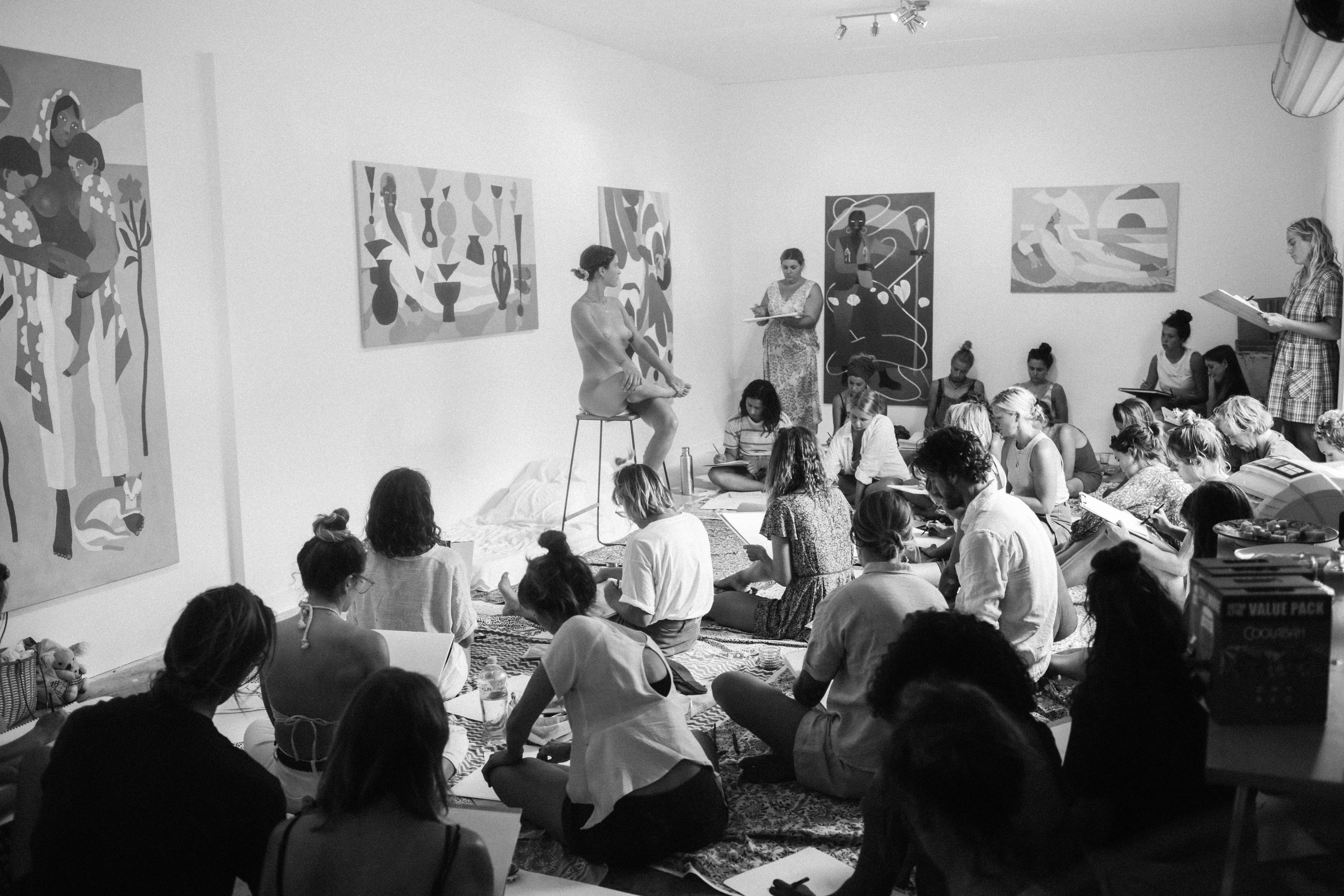 Self Love Life Drawing Work Shop