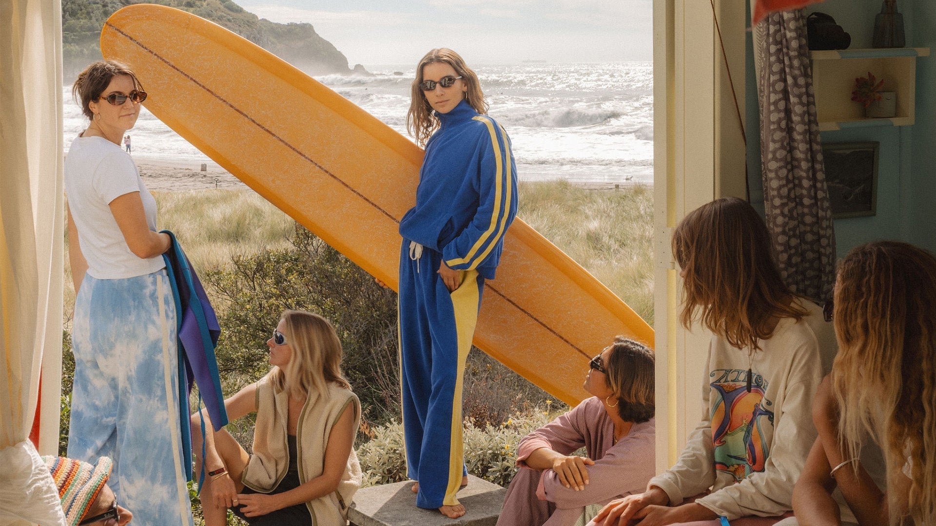 Surfers Off Duty by Ellen Taylor