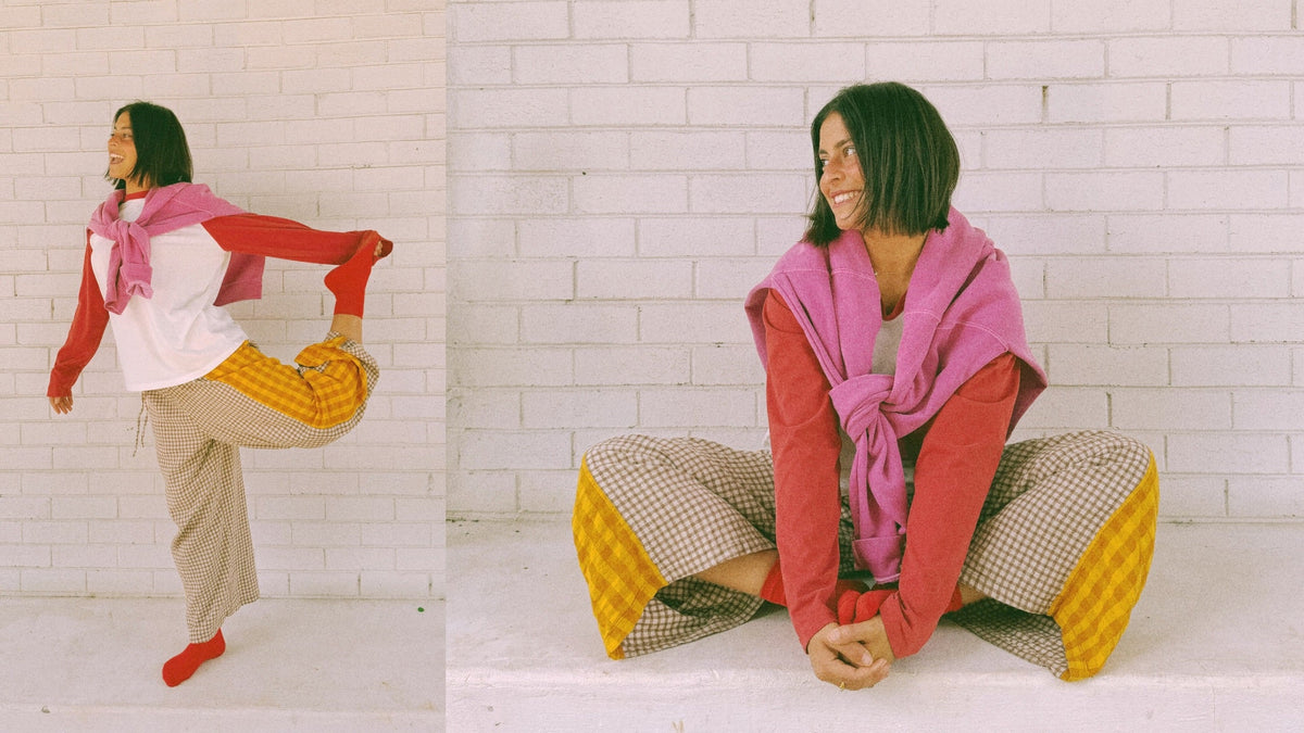 Patchwork Pants