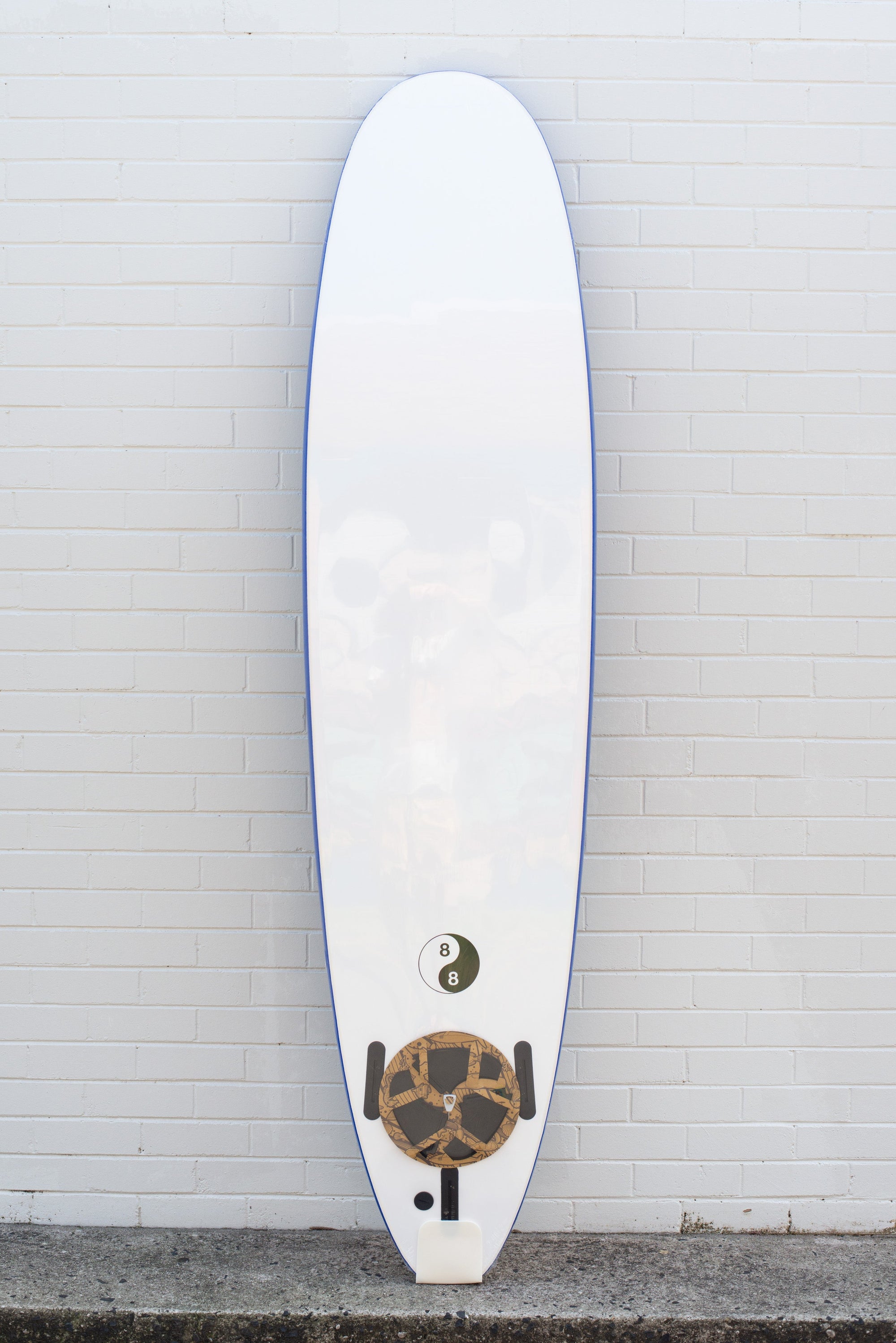 88 Surfboard | Soft Top Surfboard Blue/White - 88 Surfboards
