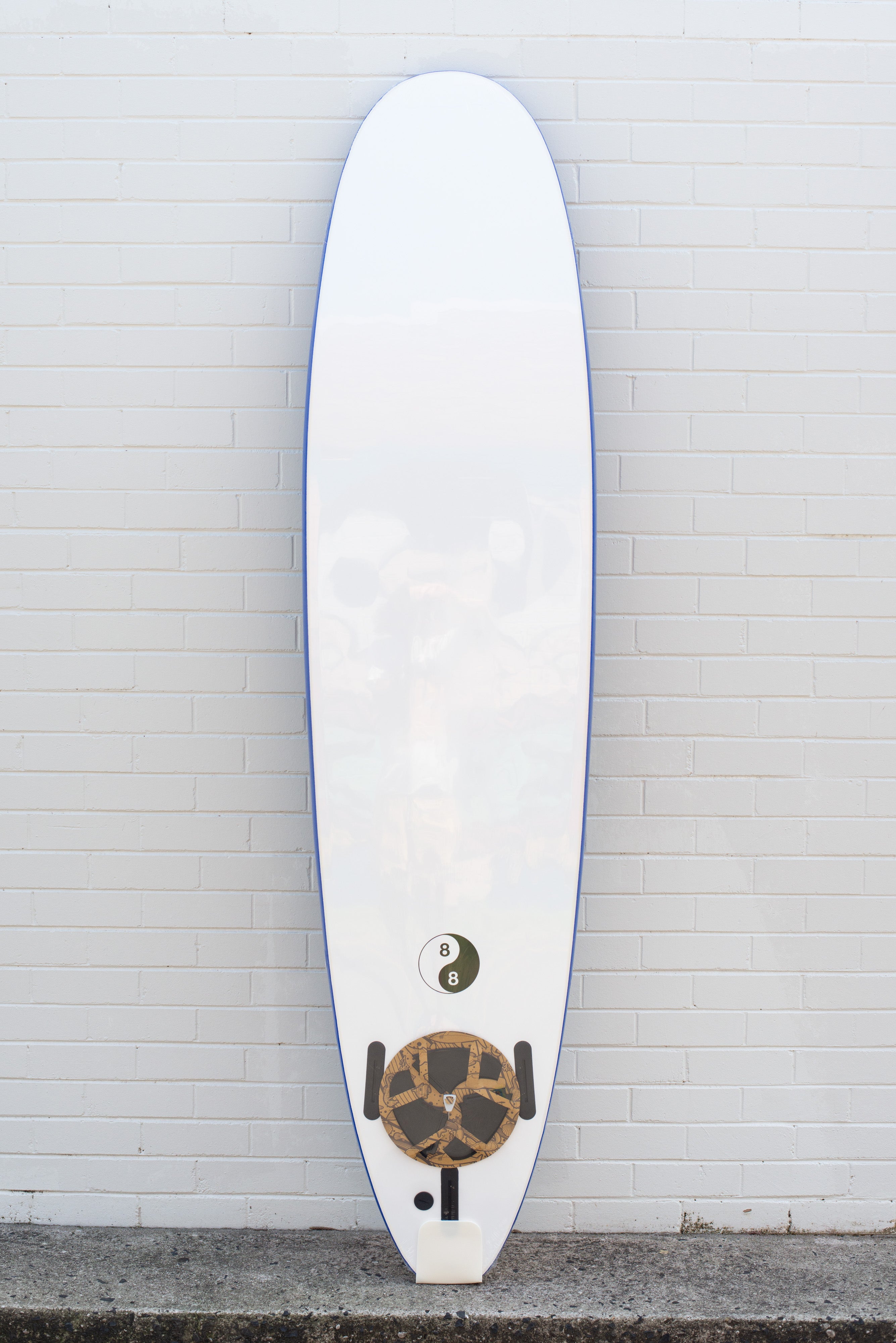 88 Surfboard | Soft Top Surfboard Blue/White - 88 Surfboards