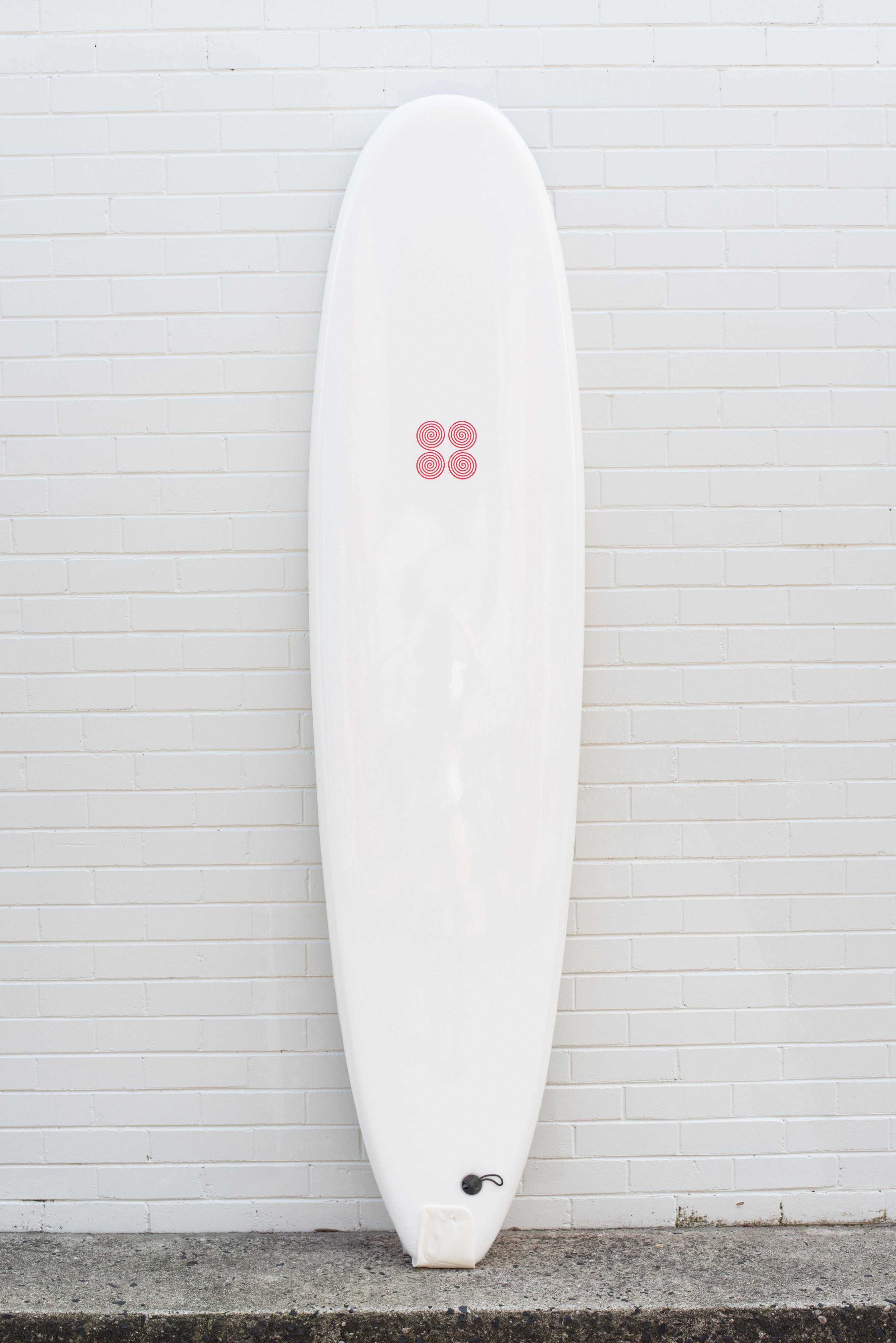 88 Surfboard | Soft Top Surfboard White/White - 88 Surfboards