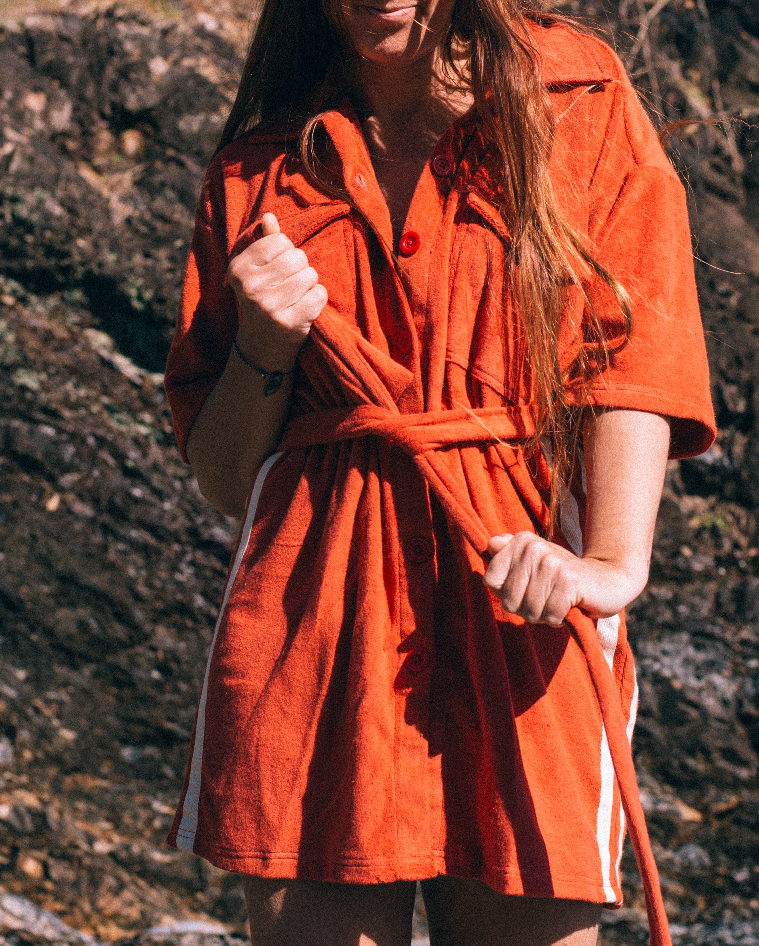 Après Surf Dress in Red - Atmosea