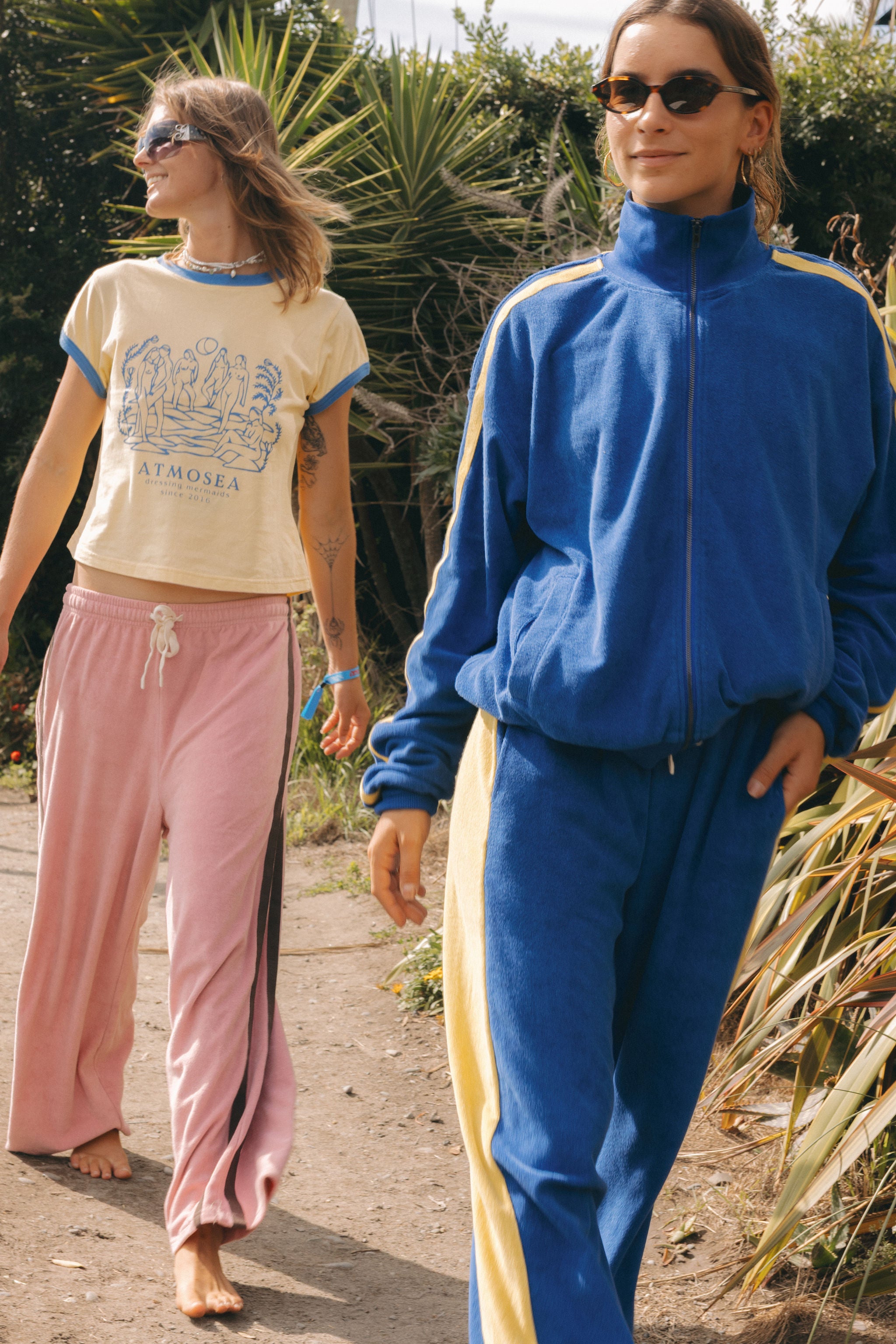 Après Surf Jacket in Blue & Yellow - Atmosea
