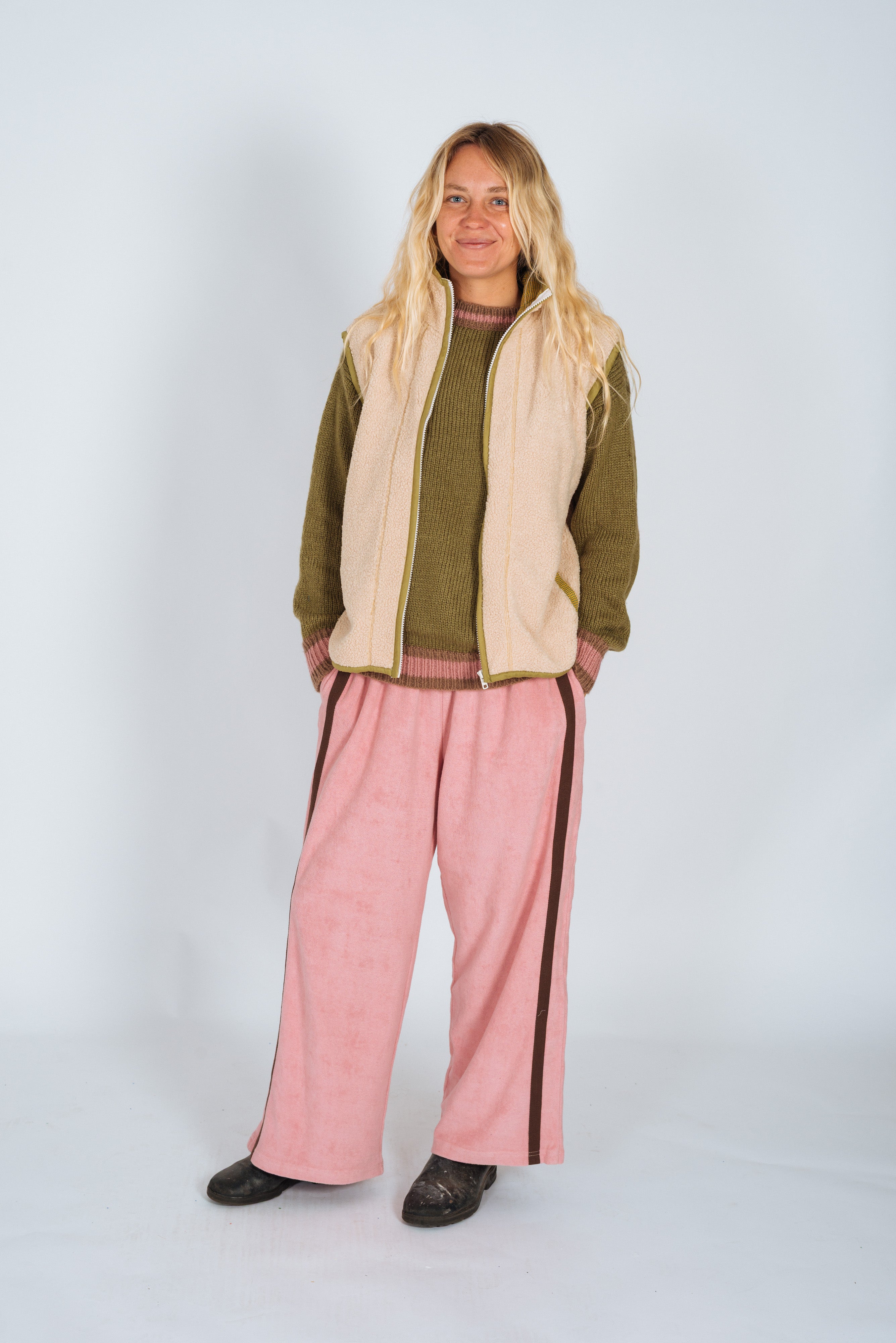 Après Surf Panel Pant in Blush - Atmosea