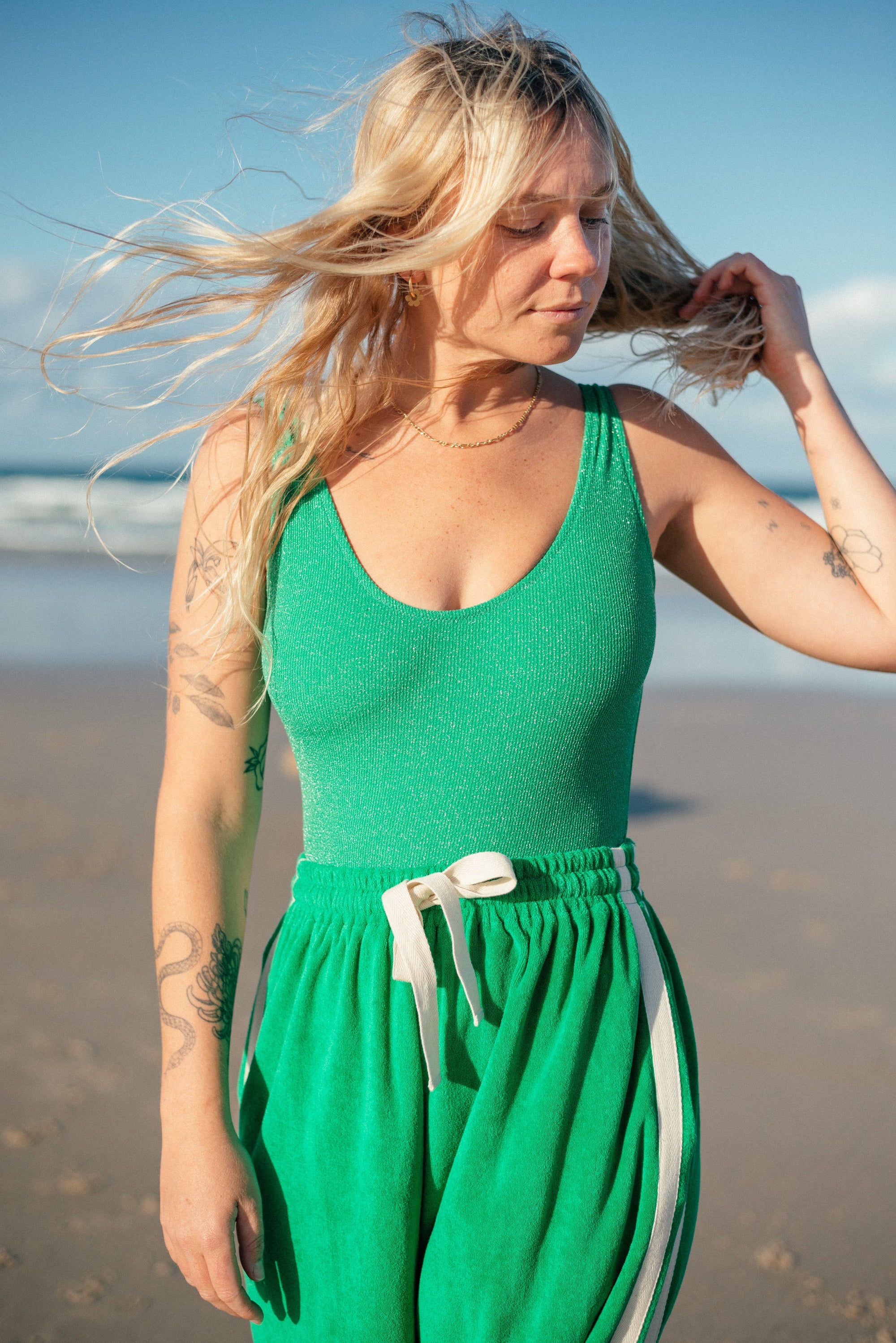 Après Surf Pant Green - Atmosea