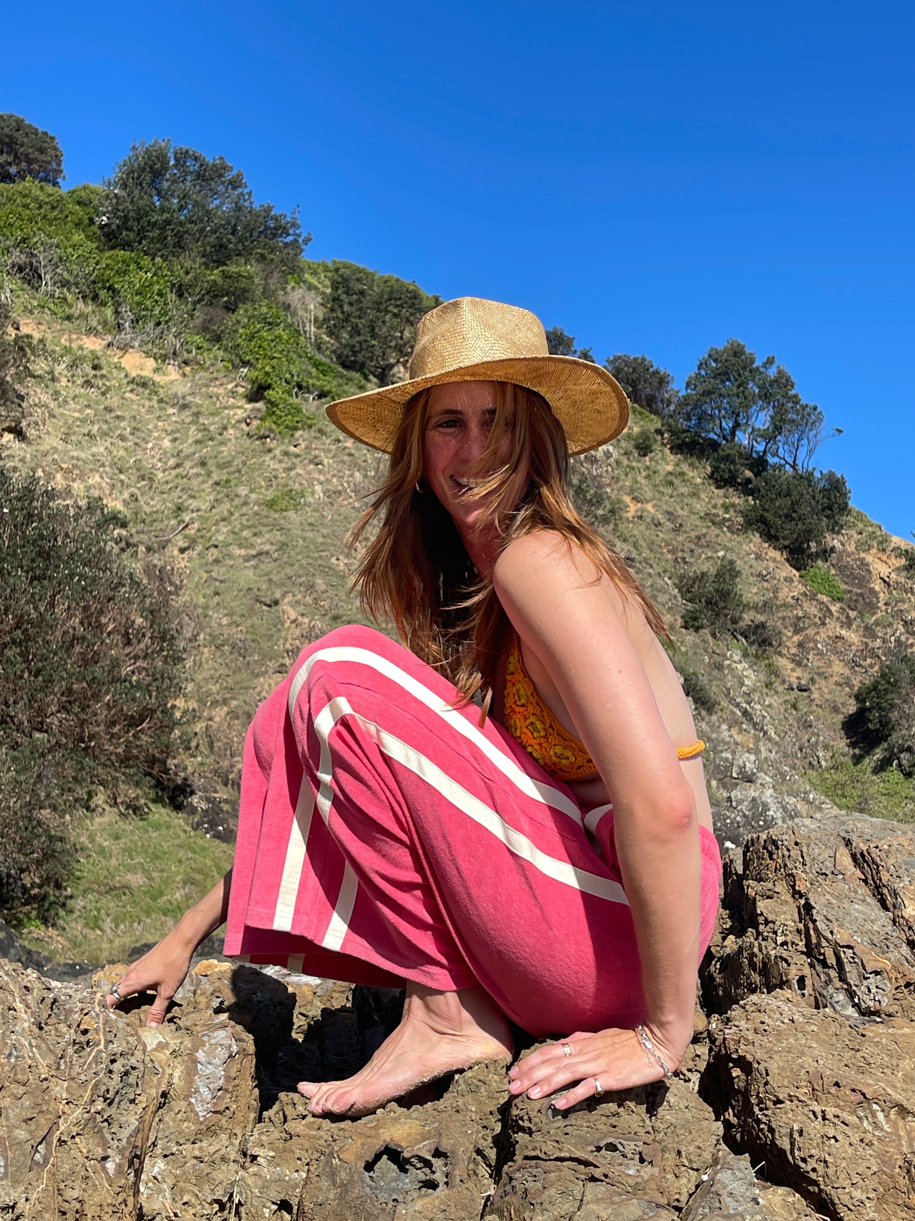 Après Surf Pant in Strawberry - Atmosea