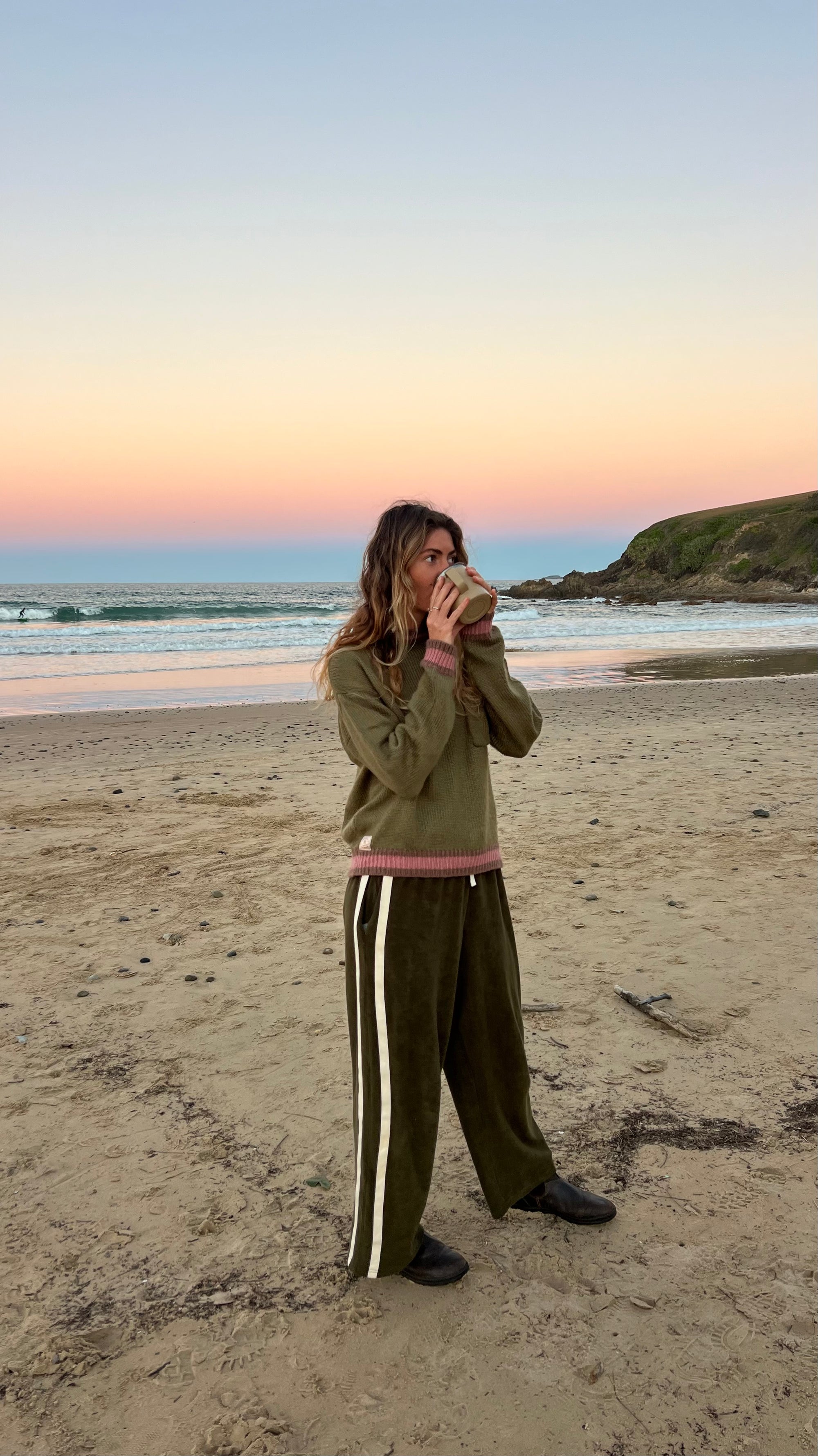 Après Surf Pant Olive - Atmosea