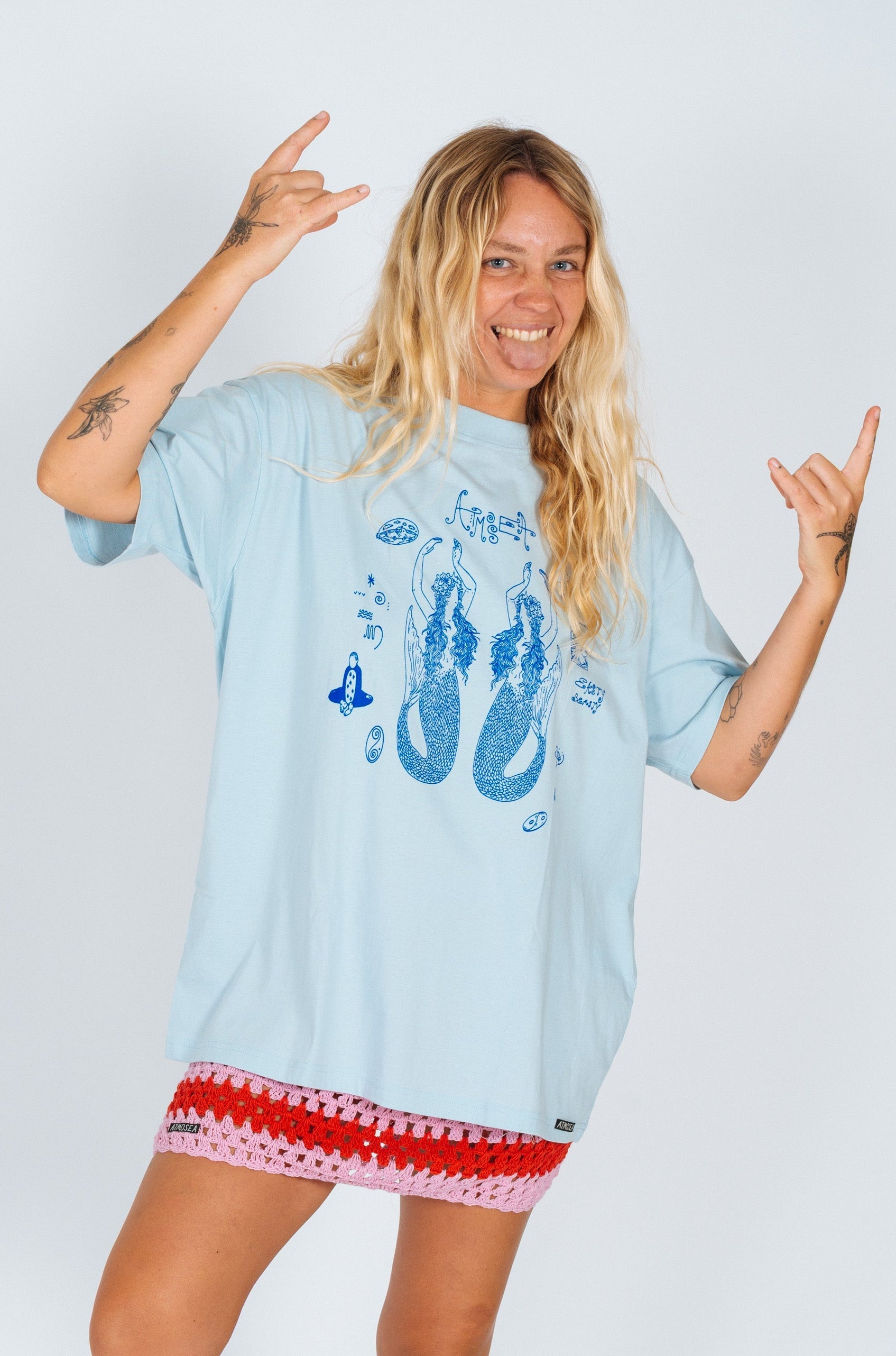 Artist Tee - Hood of Stars Tee - Easty Beasty x Atmostea Collab - Atmosea