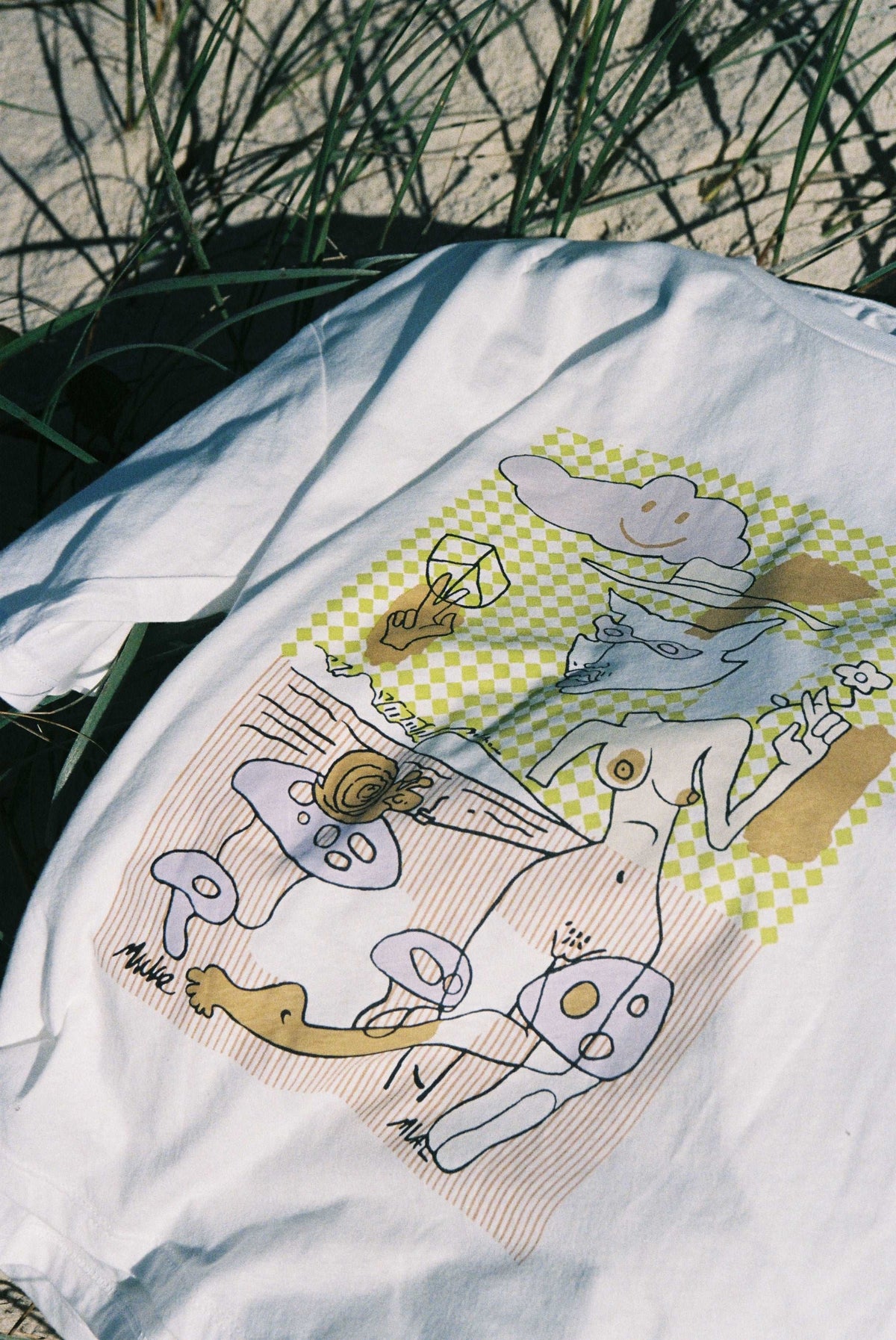 Artist Tee Mlak Organic Cotton Oversized Tee - Atmosea