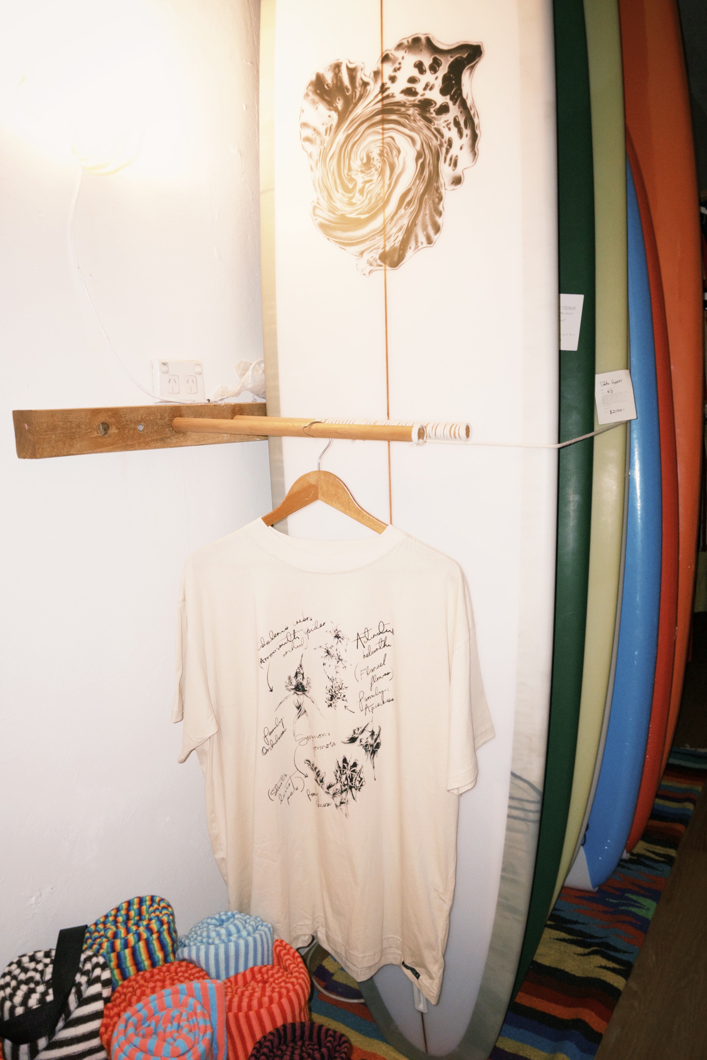 Artist Tee - What Flower is That?  - Yaz Ward x Atmosea Collab - Atmosea