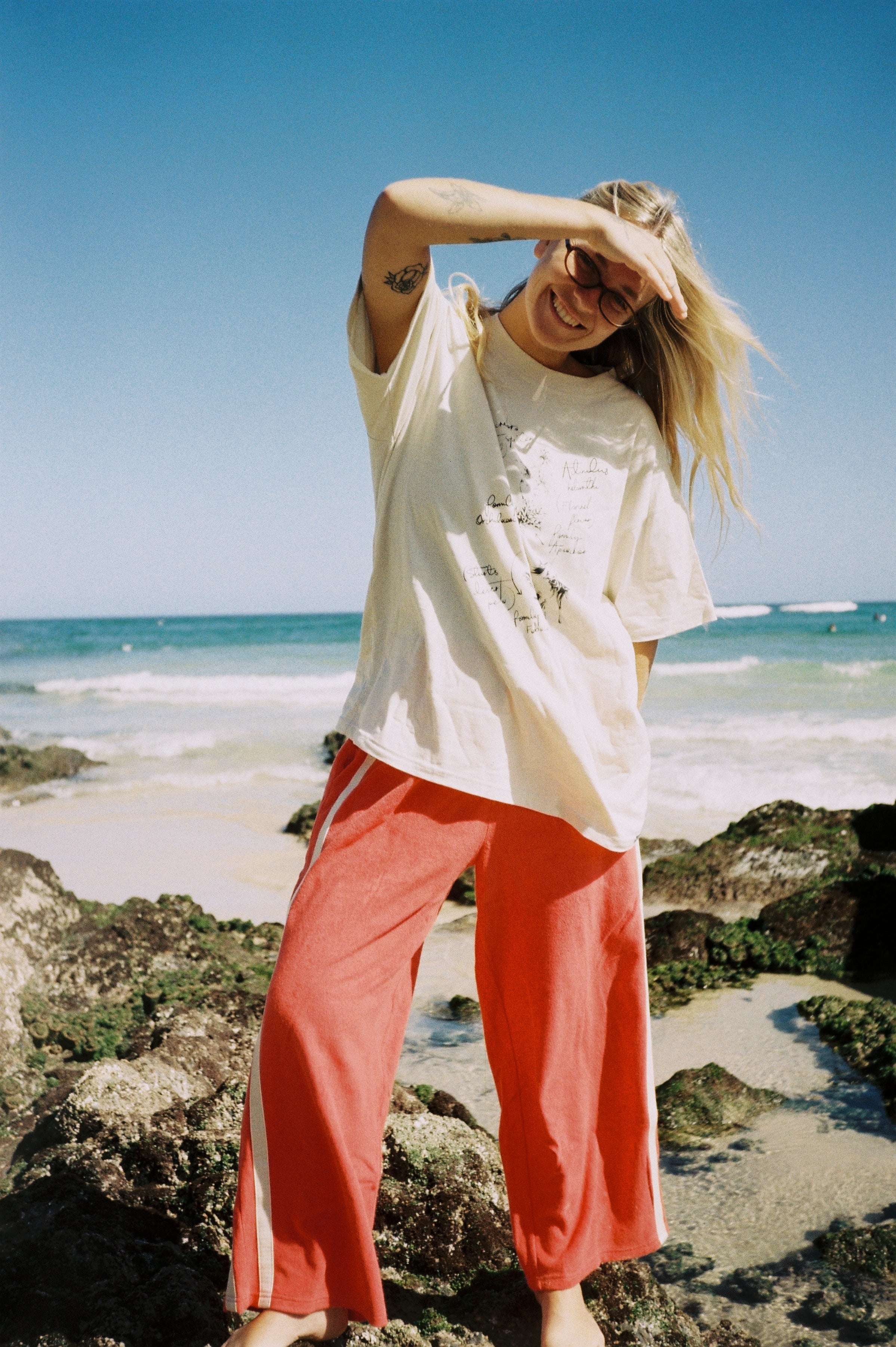 Artist Tee - What Flower is That?  - Yaz Ward x Atmosea Collab - Atmosea