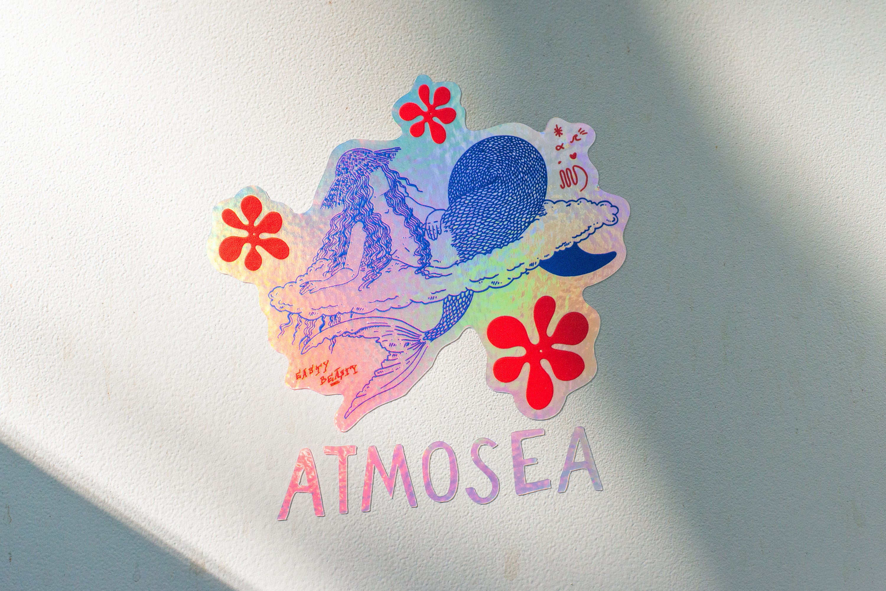 Atmosea x Easty Beasty - Cloud Surfing Holographic Decal - Atmosea