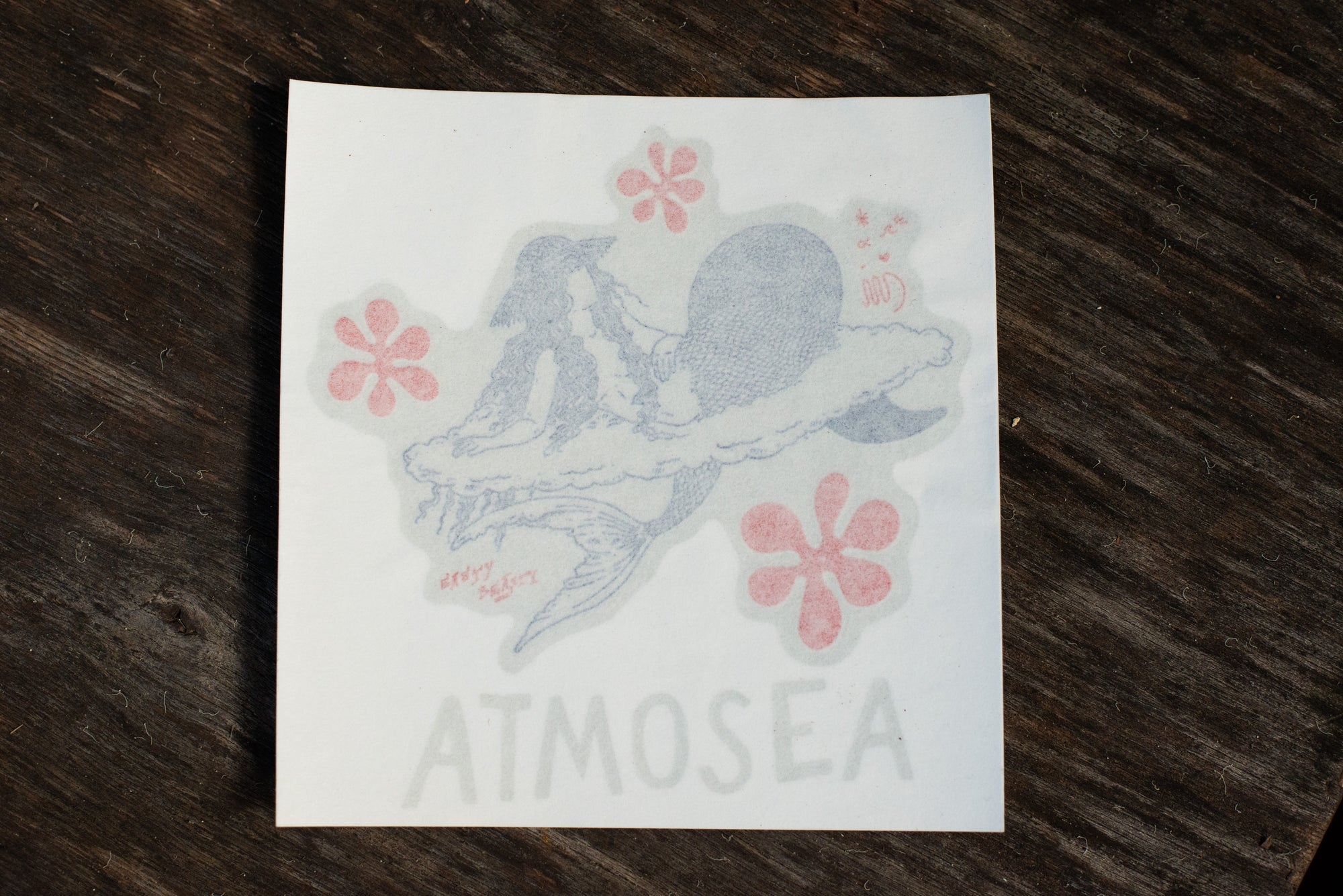 Atmosea x Easty Beasty - Cloud Surfing Holographic Decal - Atmosea
