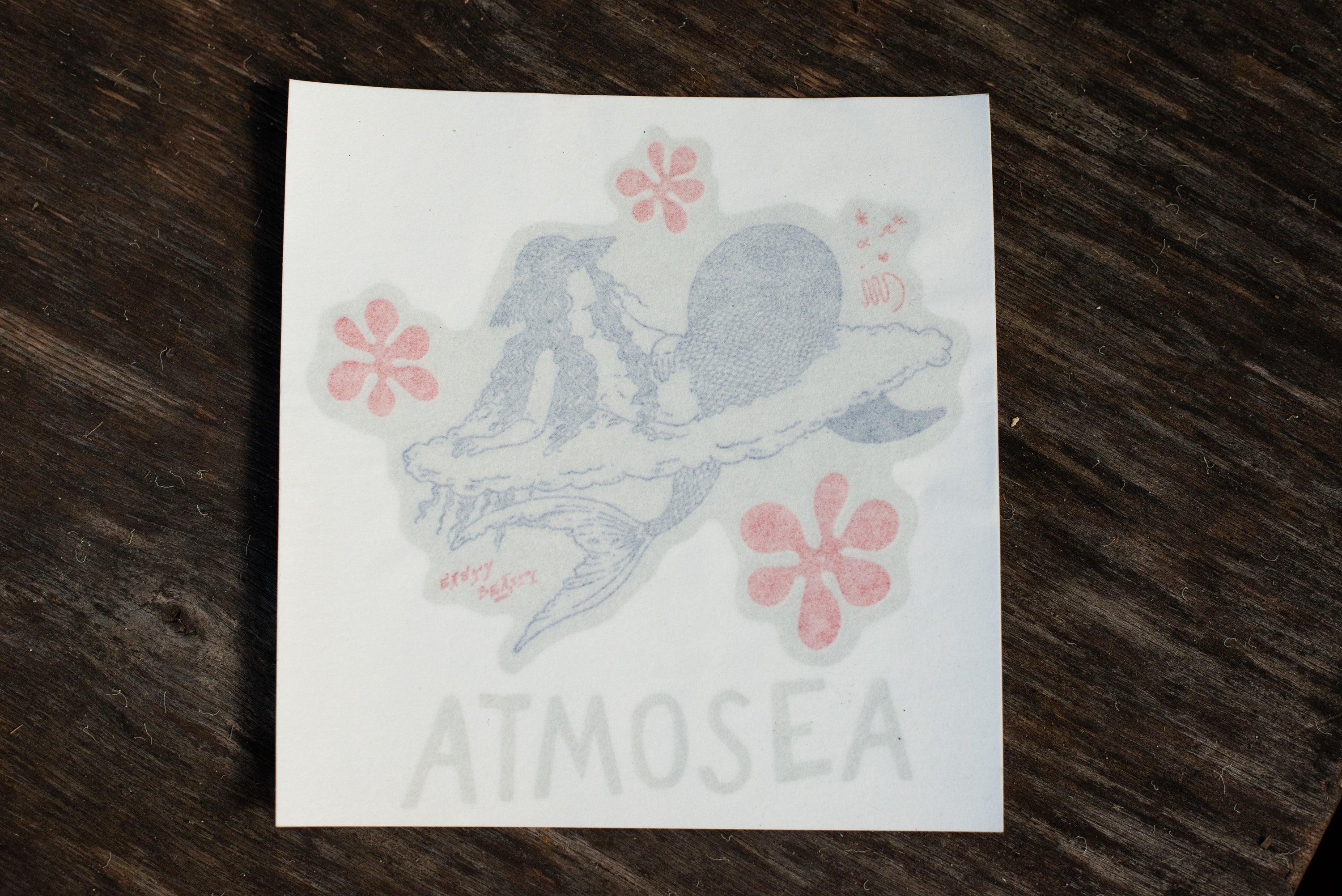 Atmosea x Easty Beasty - Cloud Surfing Holographic Decal - Atmosea