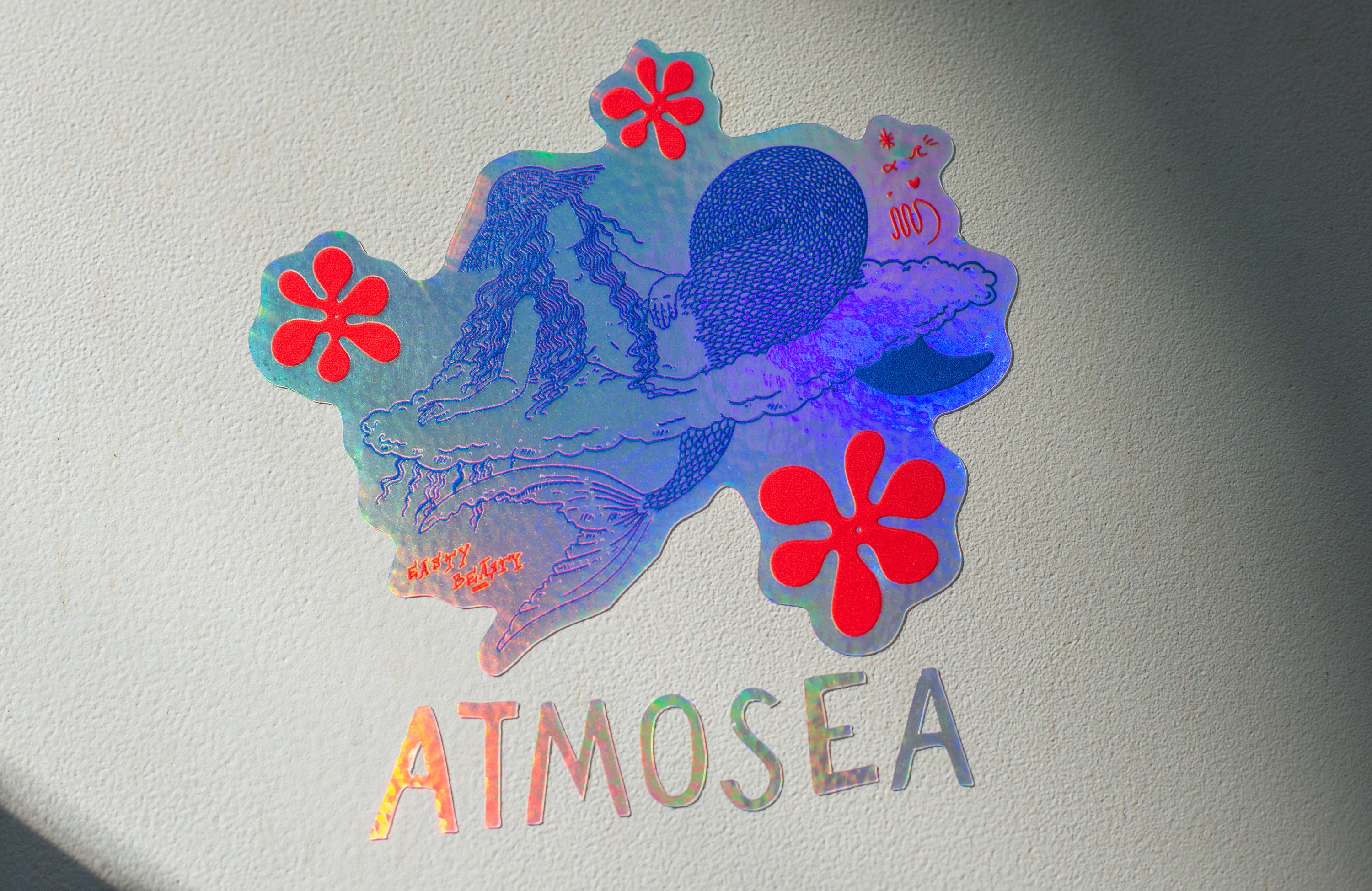 Atmosea x Easty Beasty - Cloud Surfing Holographic Decal - Atmosea