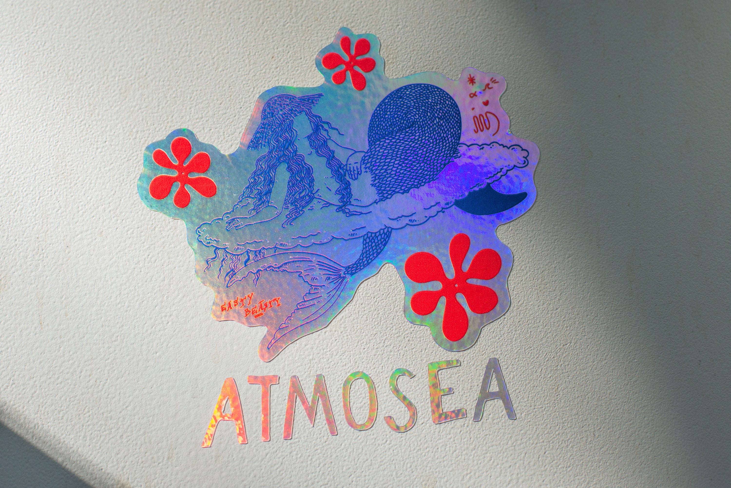 Atmosea x Easty Beasty - Cloud Surfing Holographic Decal - Atmosea