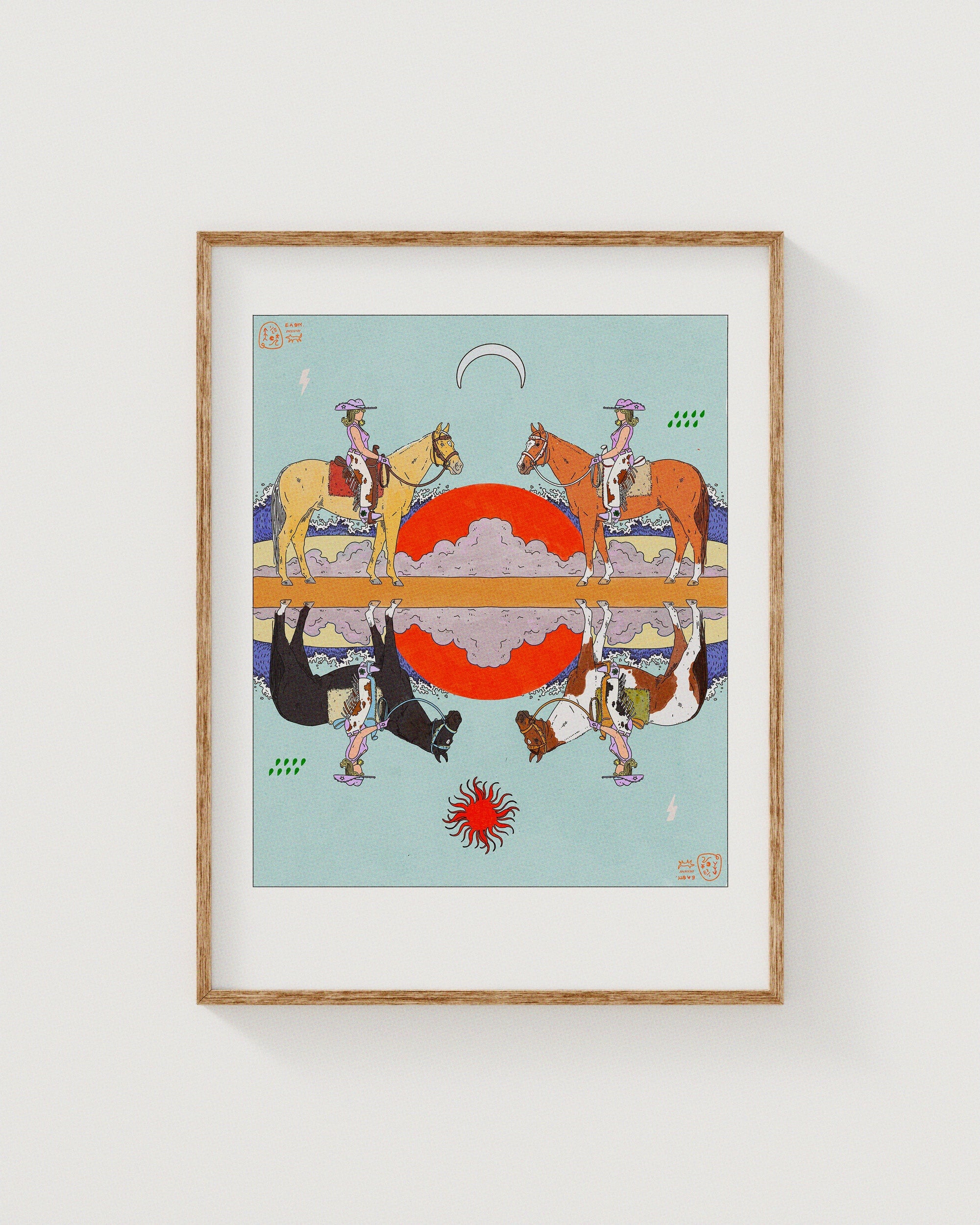 Easty Beasty - Dreaming Land Print - Atmosea Art