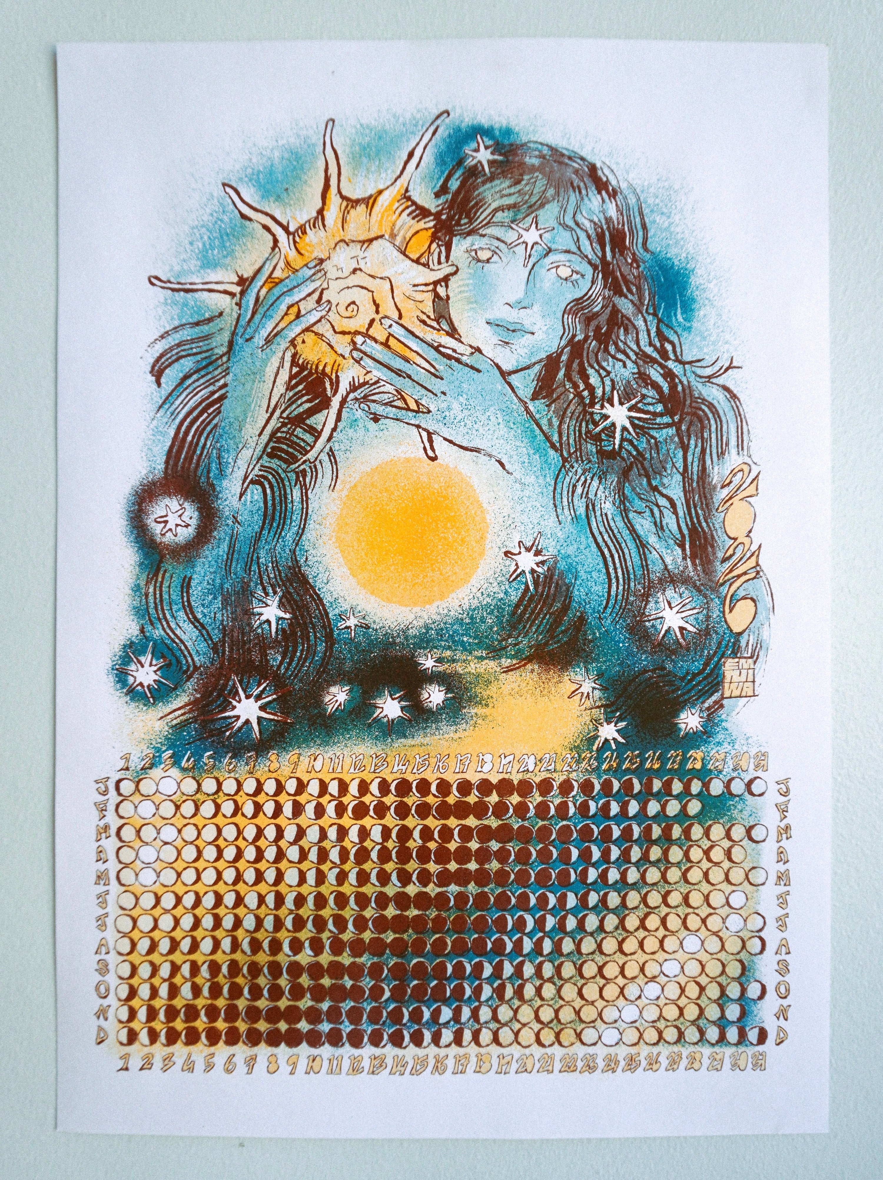 Em Niwa - Moon Calendar 2026 - Em Niwa