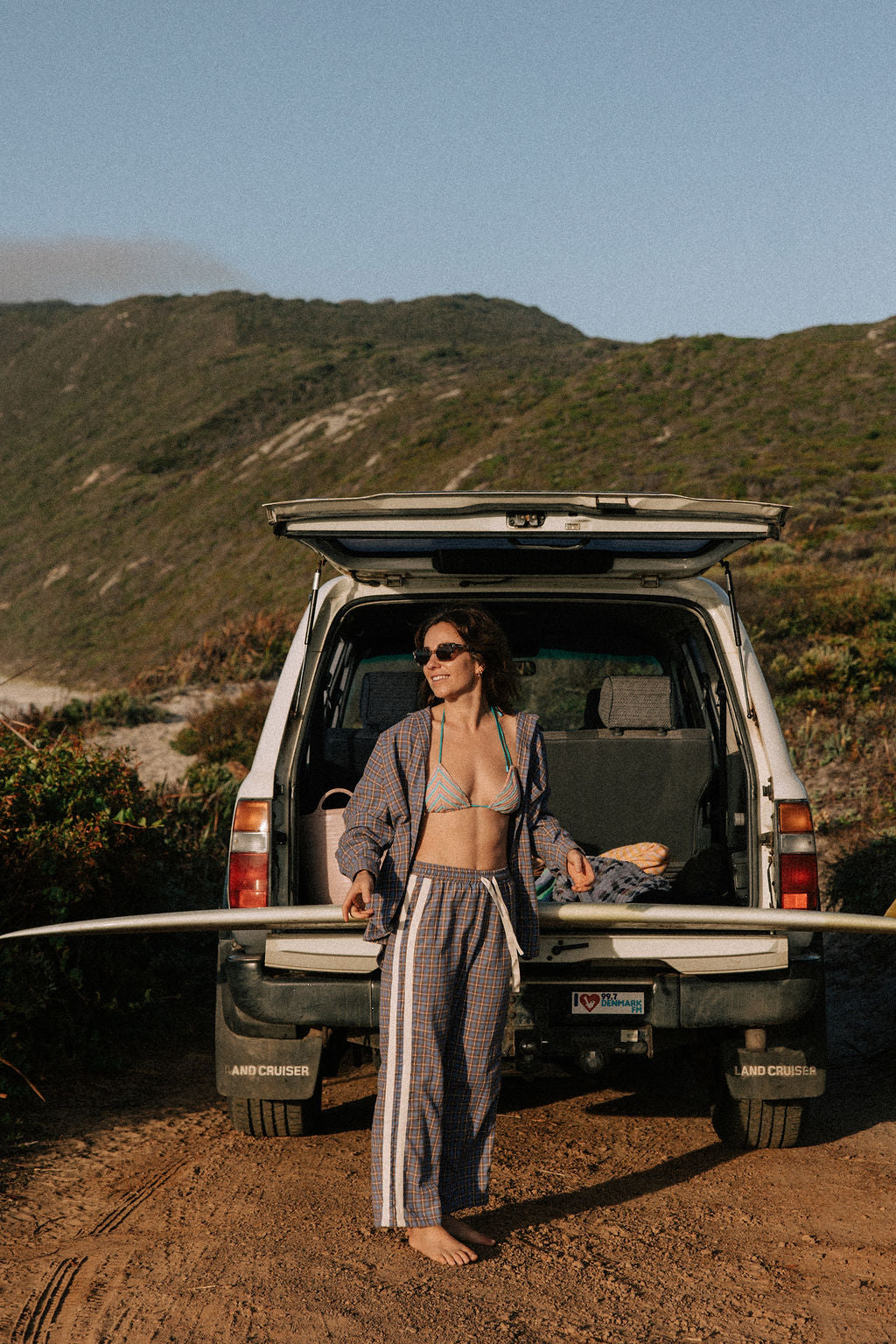 Flannel Flare Pant - Atmosea
