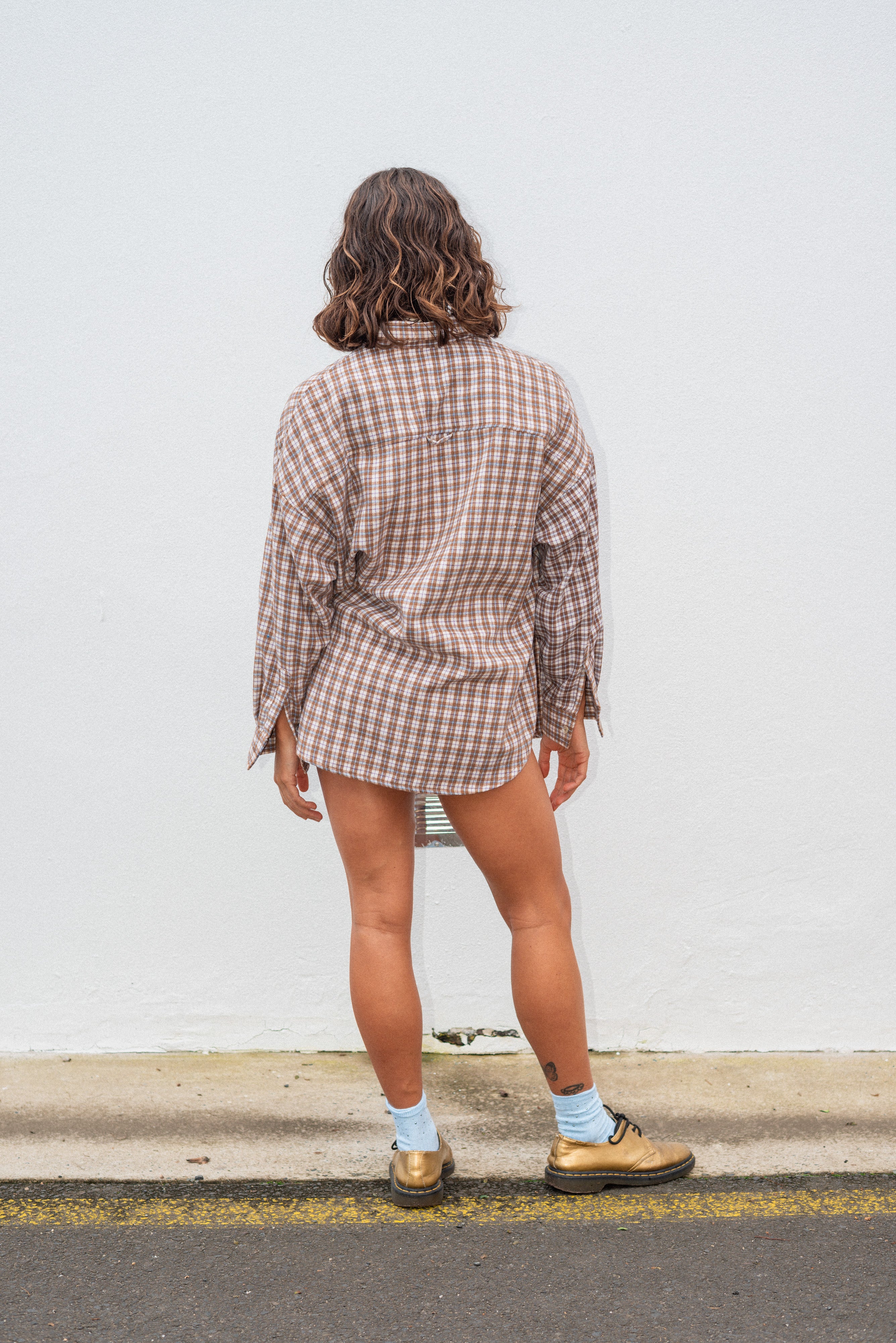 Flannel Shirt Oat - Atmosea