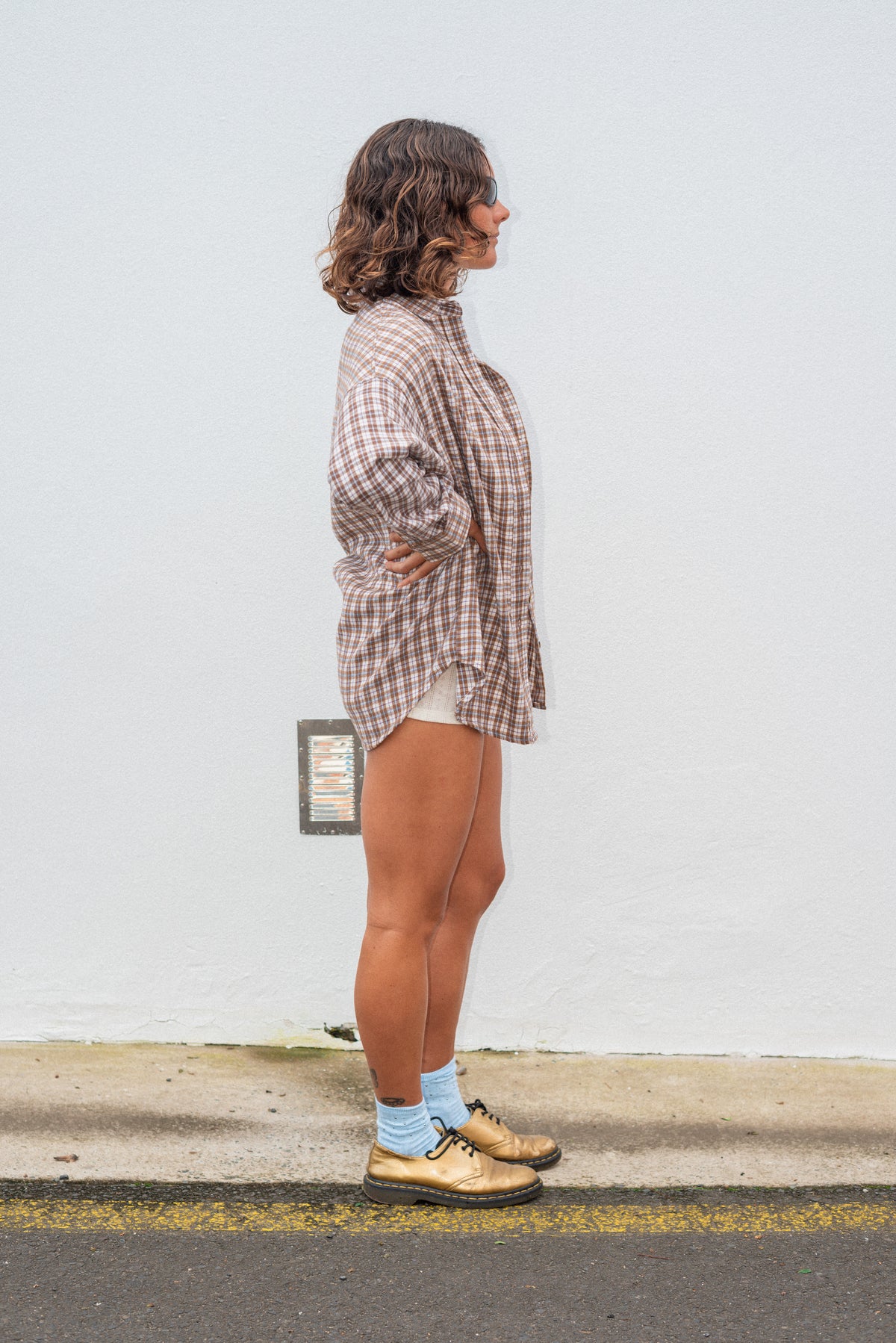Flannel Shirt Oat - Atmosea