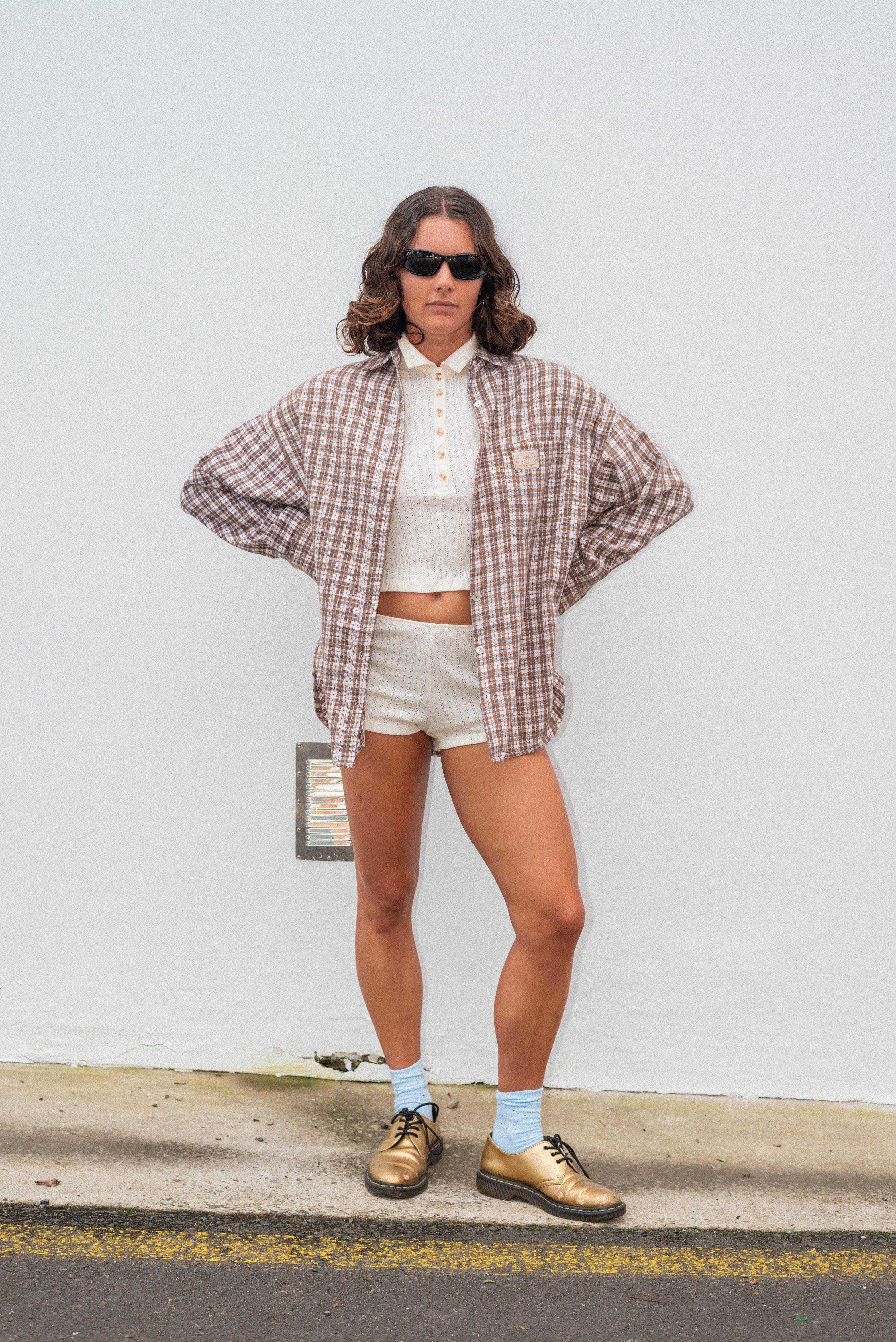 Flannel Shirt Oat - Atmosea